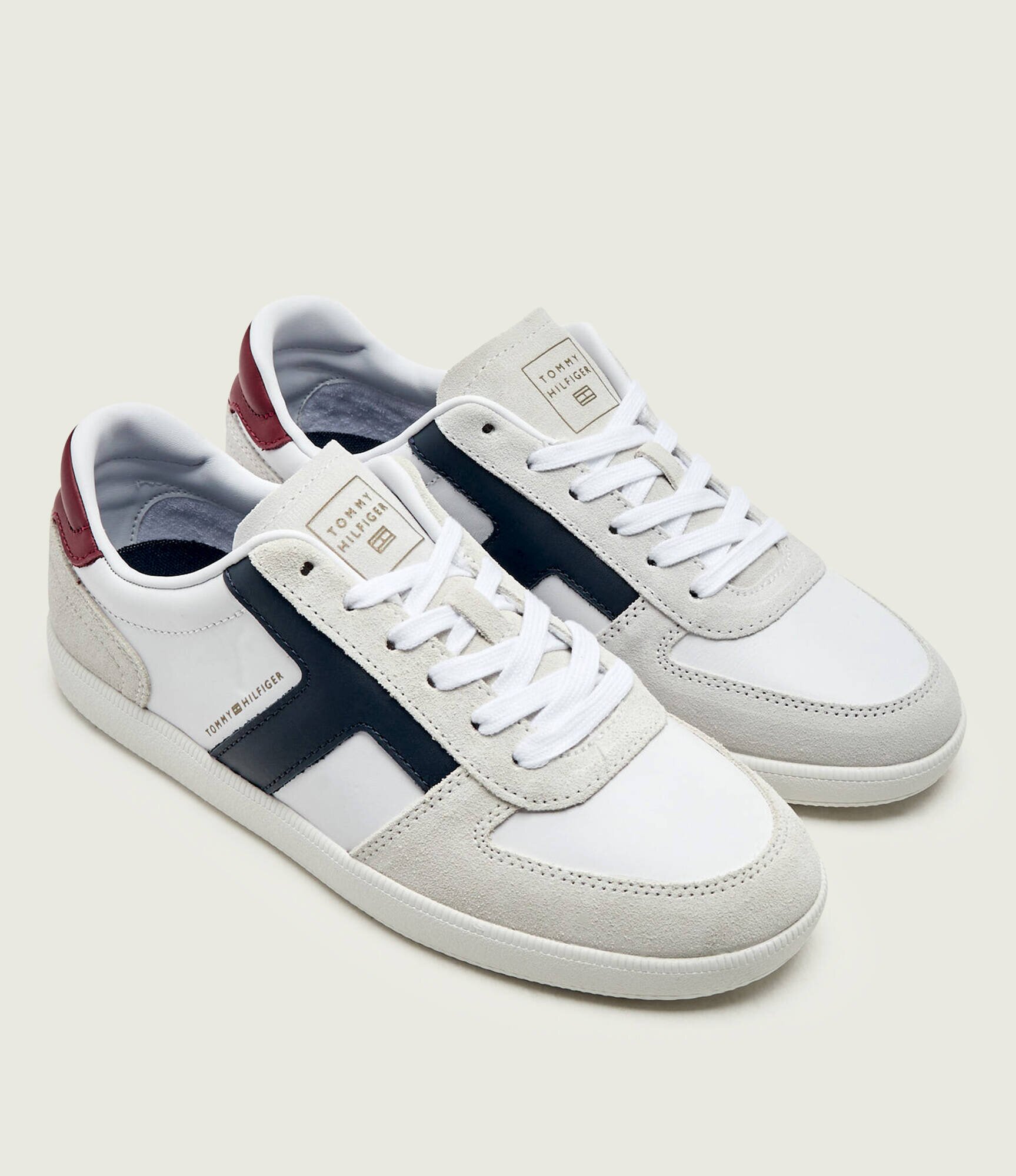 Tommy Hilfiger Teniși din piele Tribeca | piele întoarsă
