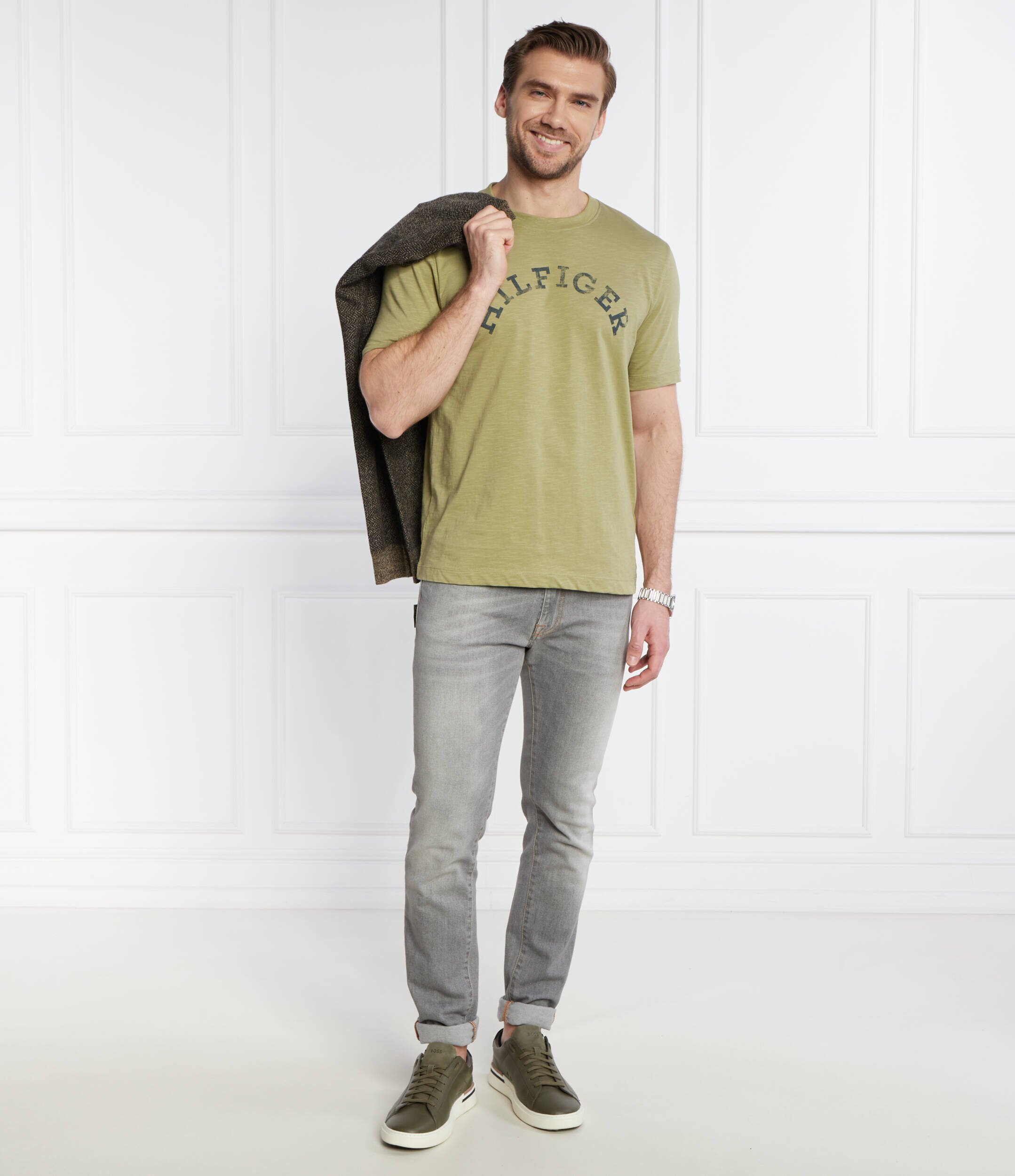 Tommy Hilfiger Tricou HILFIGER ARCHED | Regular Fit