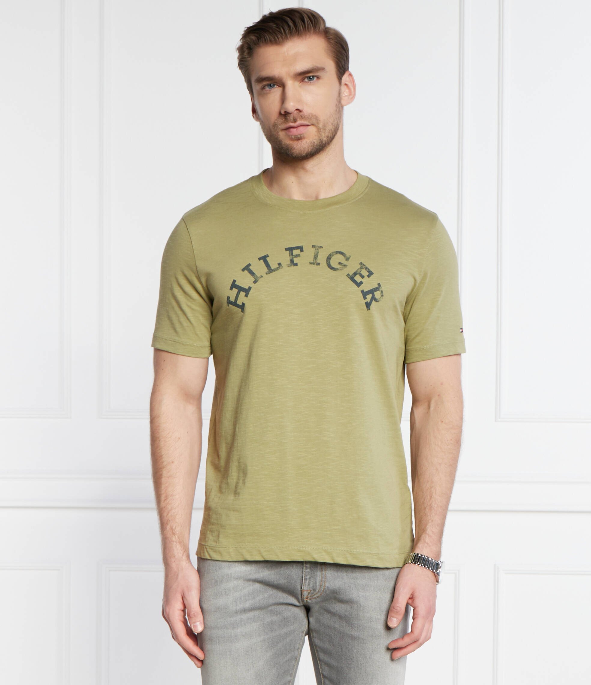 Tommy Hilfiger Tricou HILFIGER ARCHED | Regular Fit