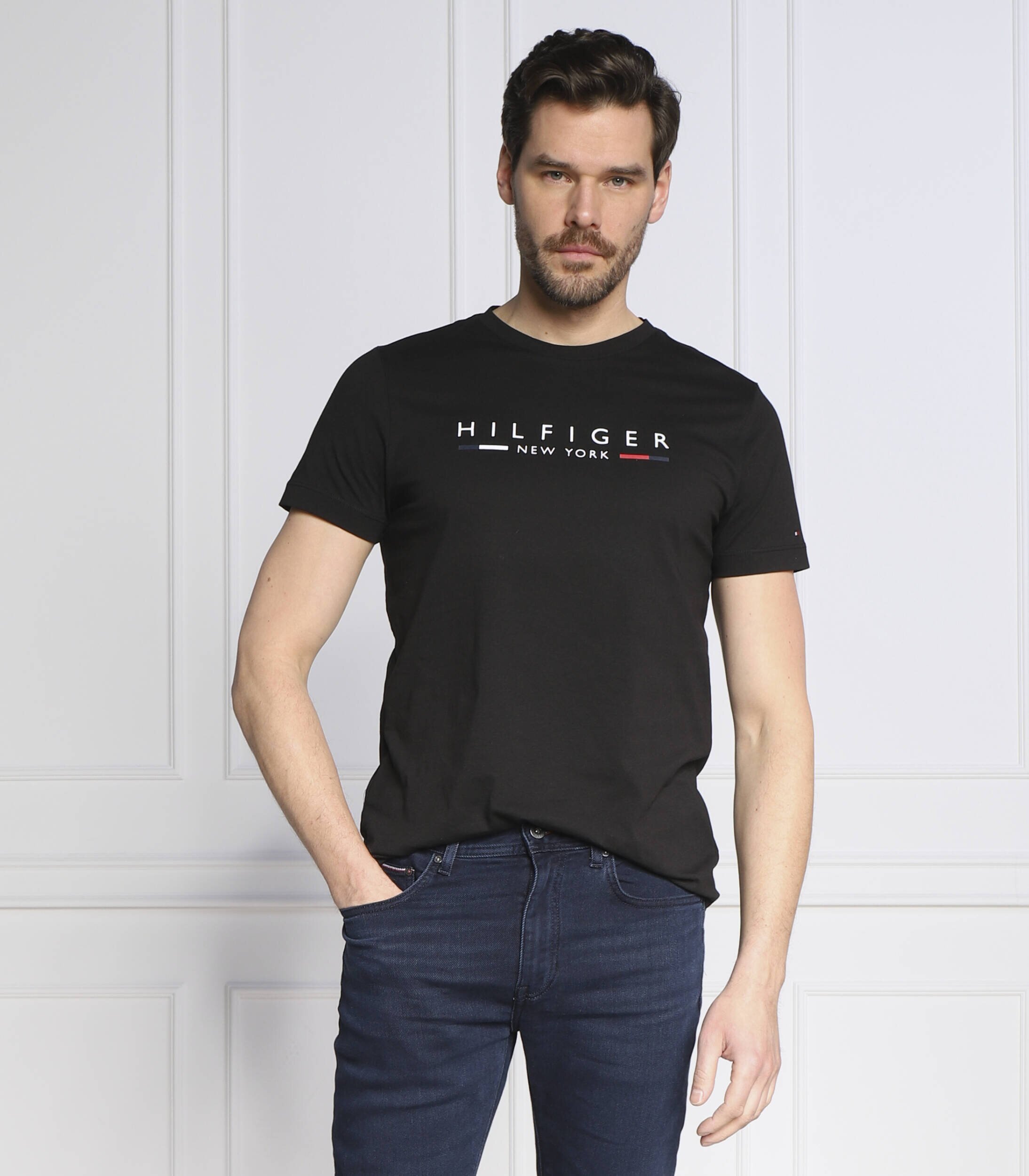 Tommy Hilfiger Tricou HILFIGER NEW YORK | Slim Fit