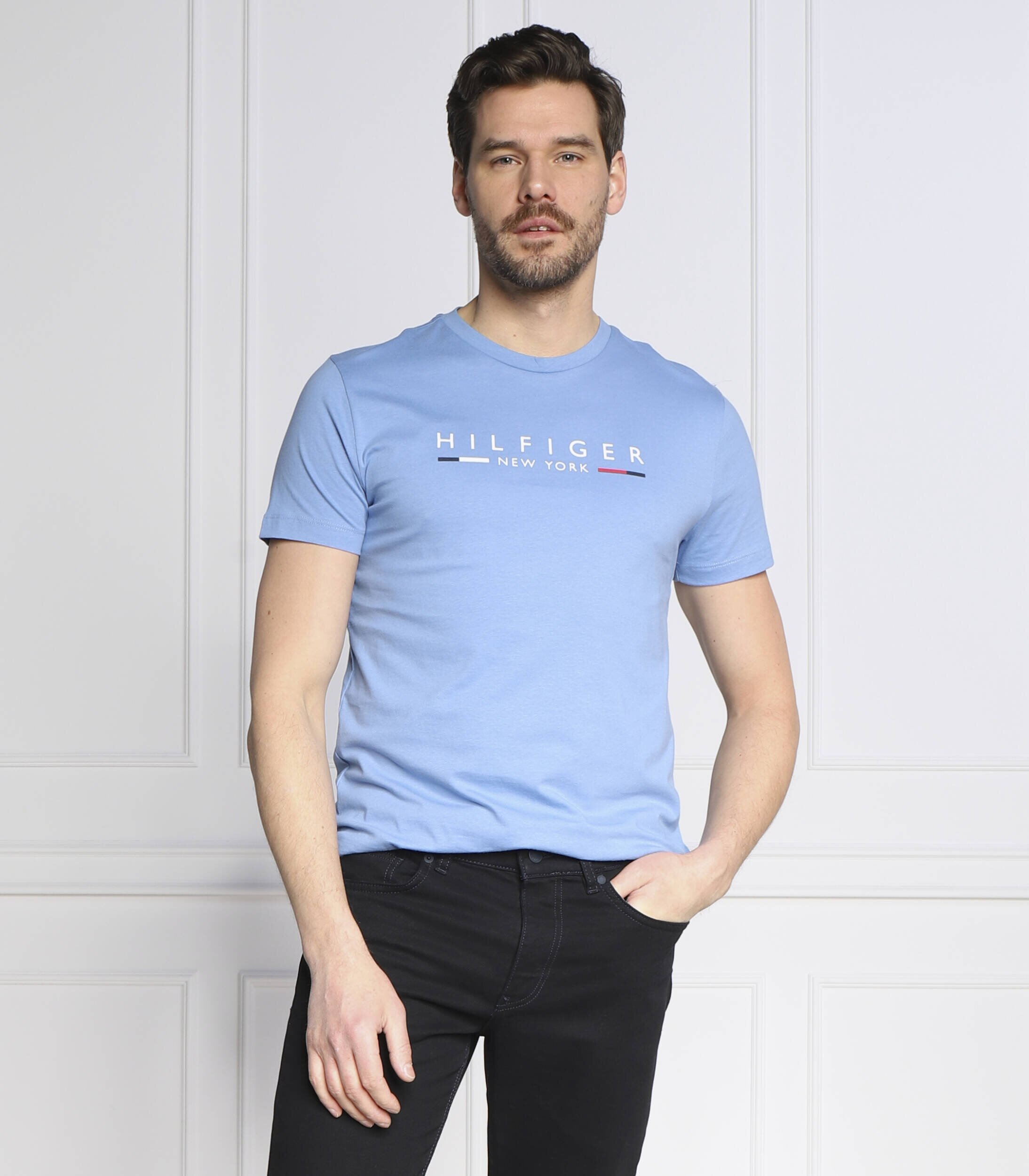 Tommy Hilfiger Tricou HILFIGER NEW YORK | Slim Fit