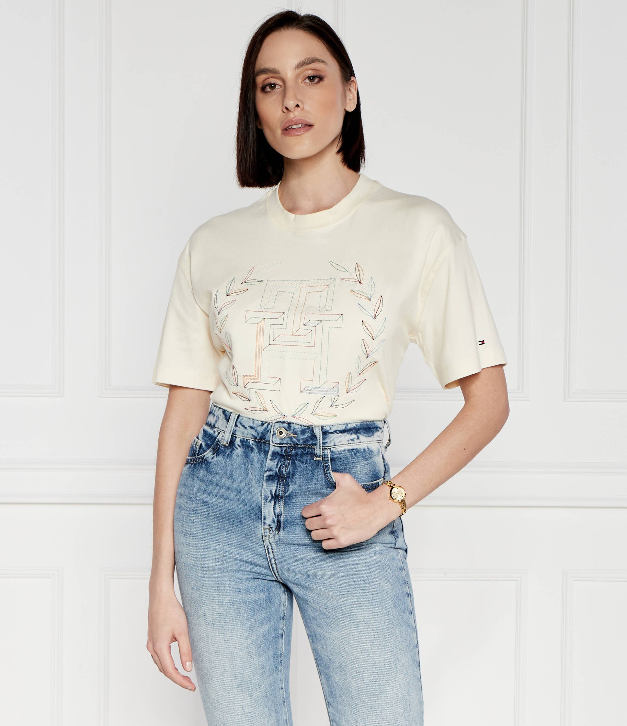 Tommy Hilfiger Tricou Laurel | Oversize fit