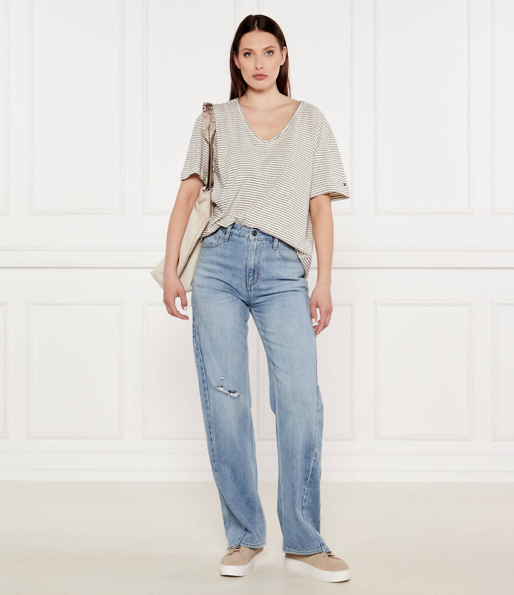 Tommy Hilfiger Tricou | Loose fit | cu adaos de in
