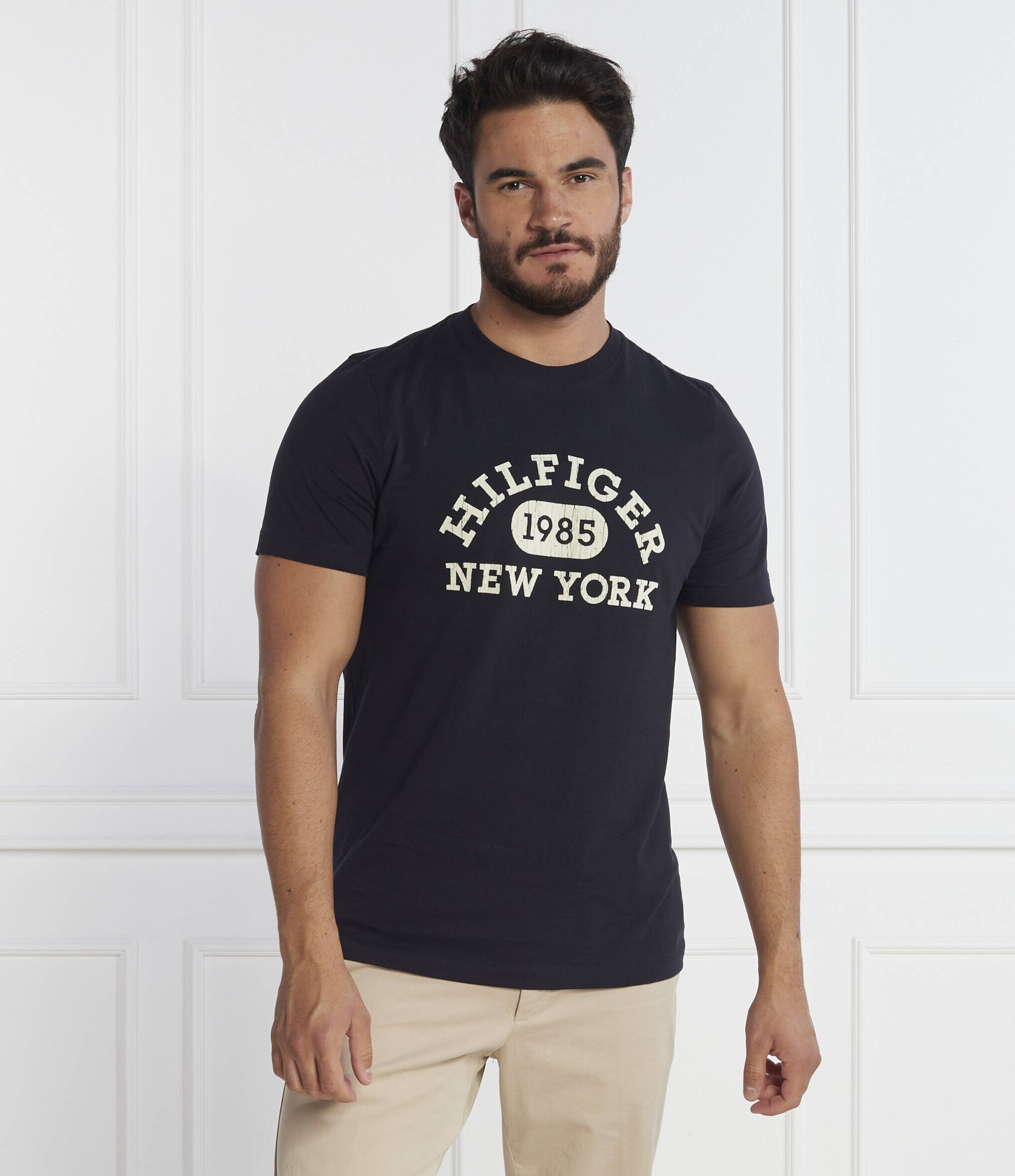 Tommy Hilfiger Tricou MONOTYPE COLLEGIATE TEE | Regular Fit