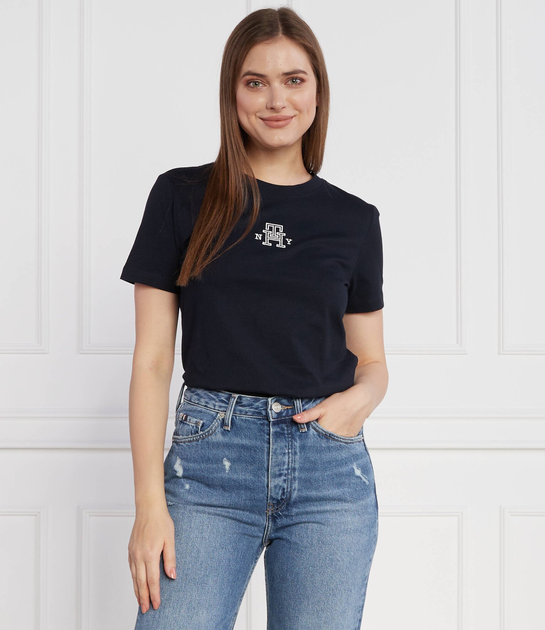 Tommy Hilfiger Tricou REG VARSITY IMD NY C-NK SS | Regular Fit
