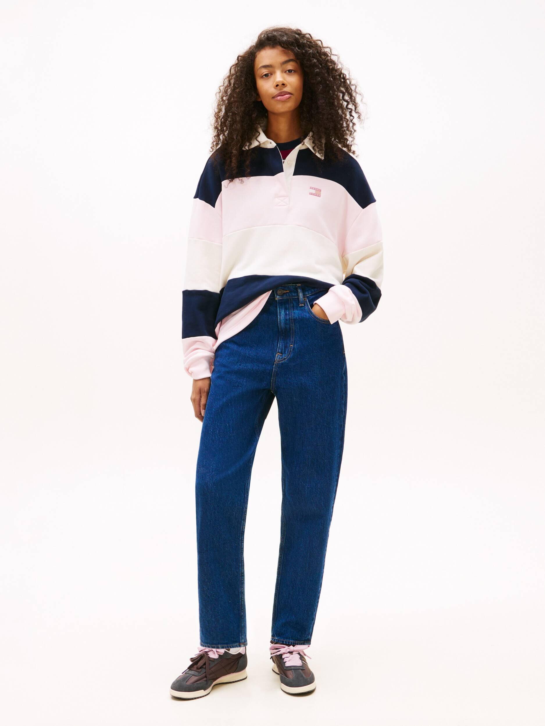 Tommy Jeans Blugi AI4159 | Mom Fit | high waist