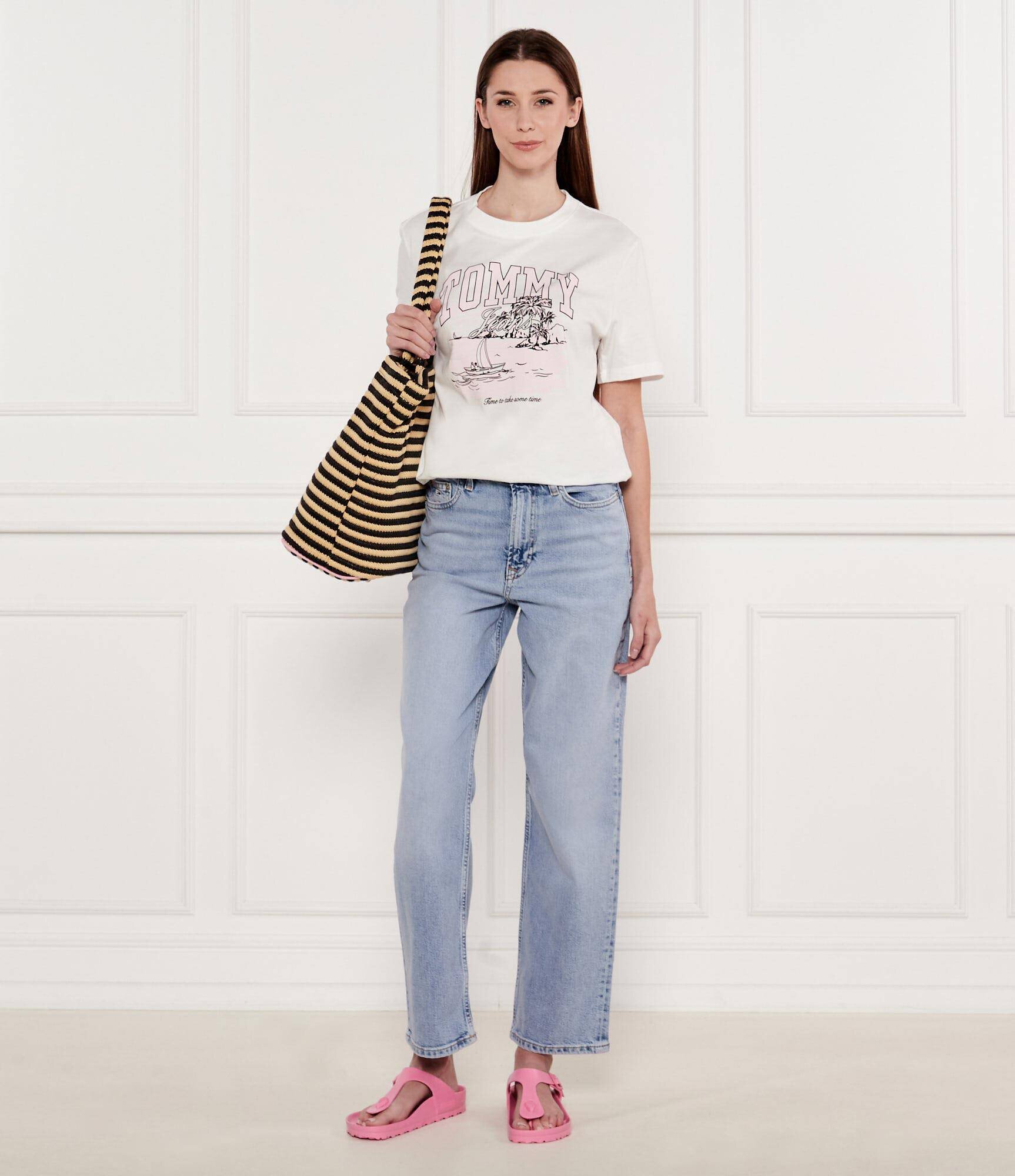 Tommy Jeans Blugi LAYLA | Straight fit | high waist