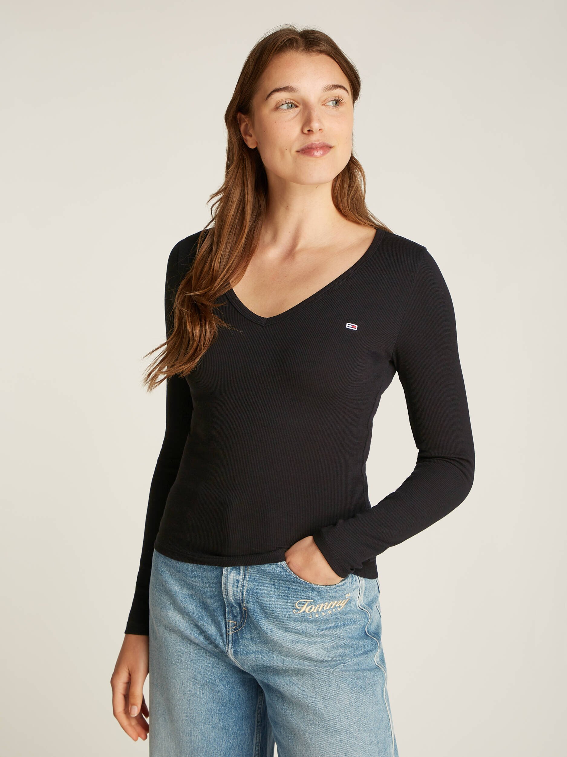 Tommy Jeans Bluză Essential | Slim Fit