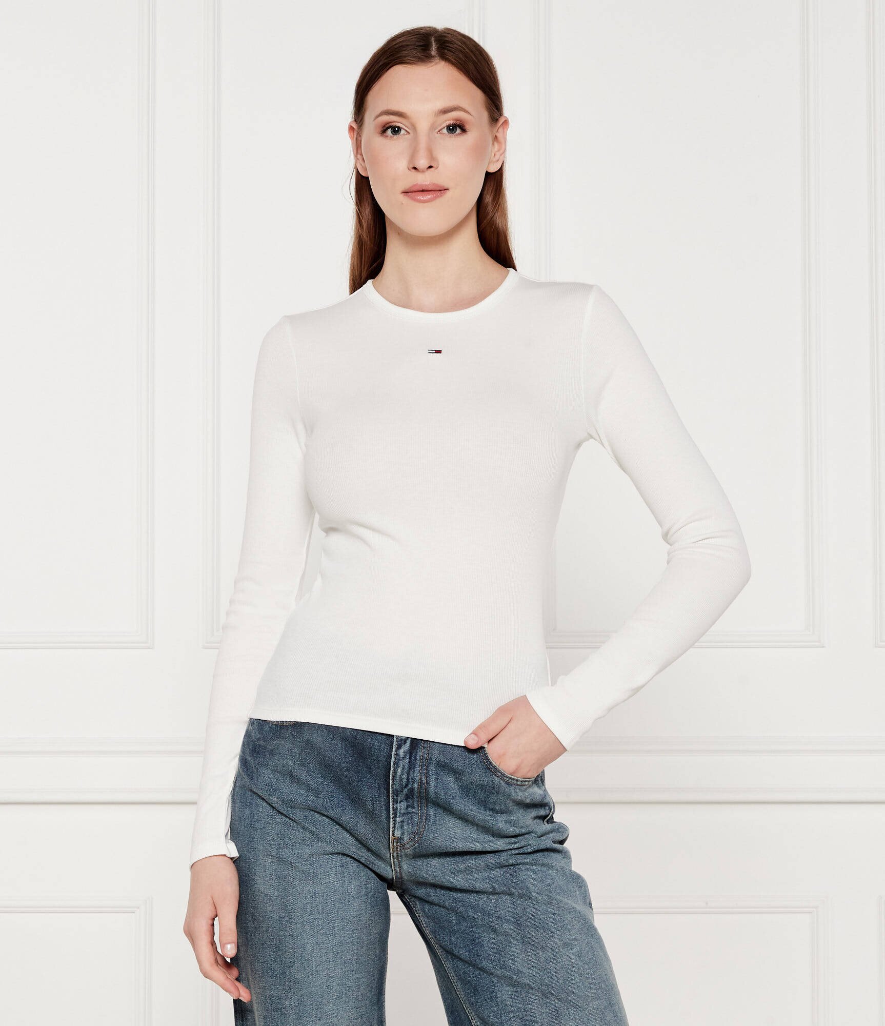 Tommy Jeans Bluză ESSENTIAL | Slim Fit