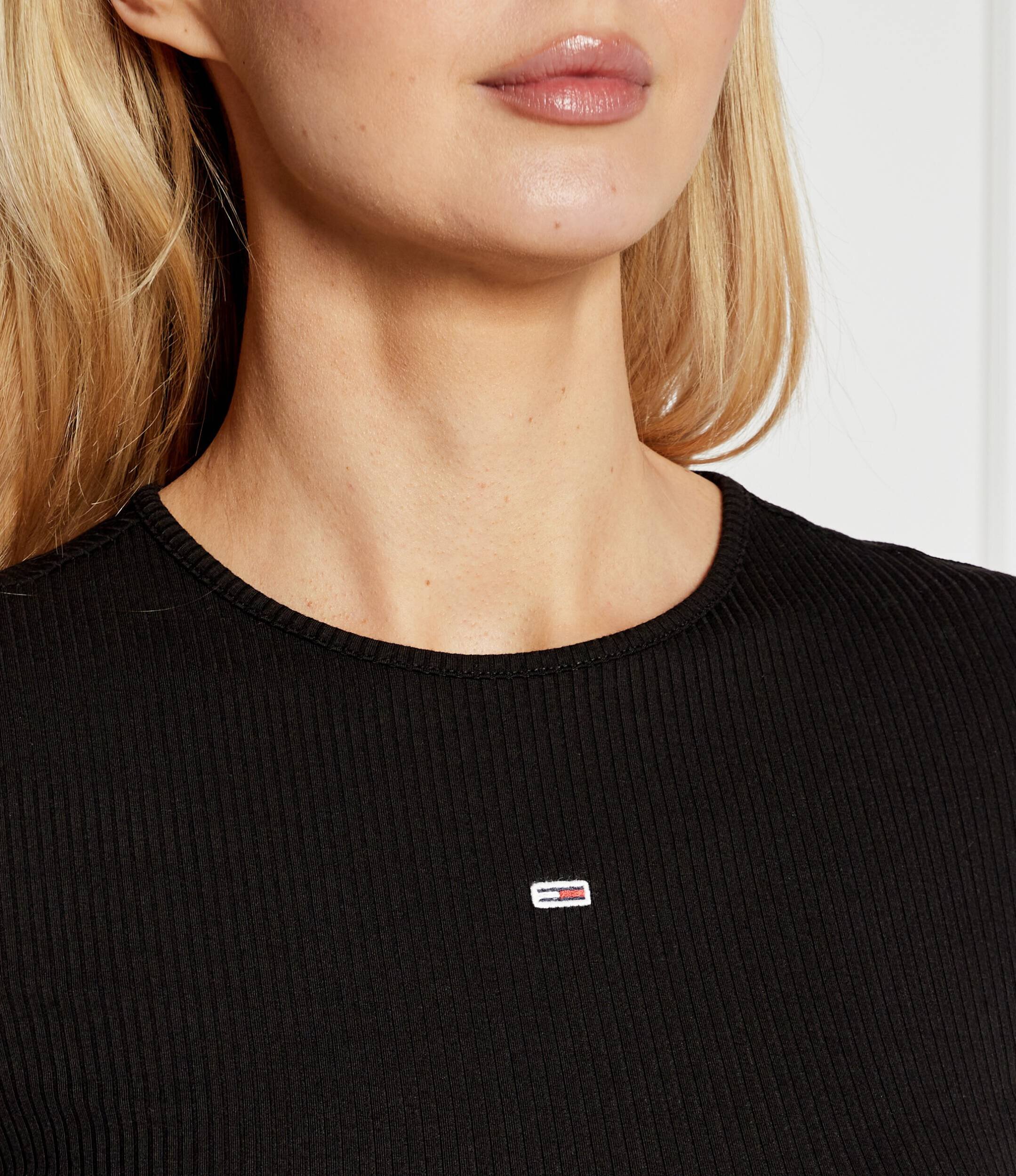 Tommy Jeans Bluză GATHERING | Cropped Fit