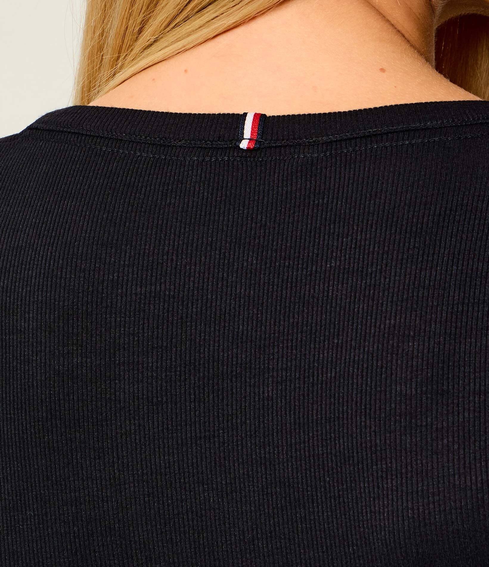 Tommy Jeans Bluză Henley | Slim Fit