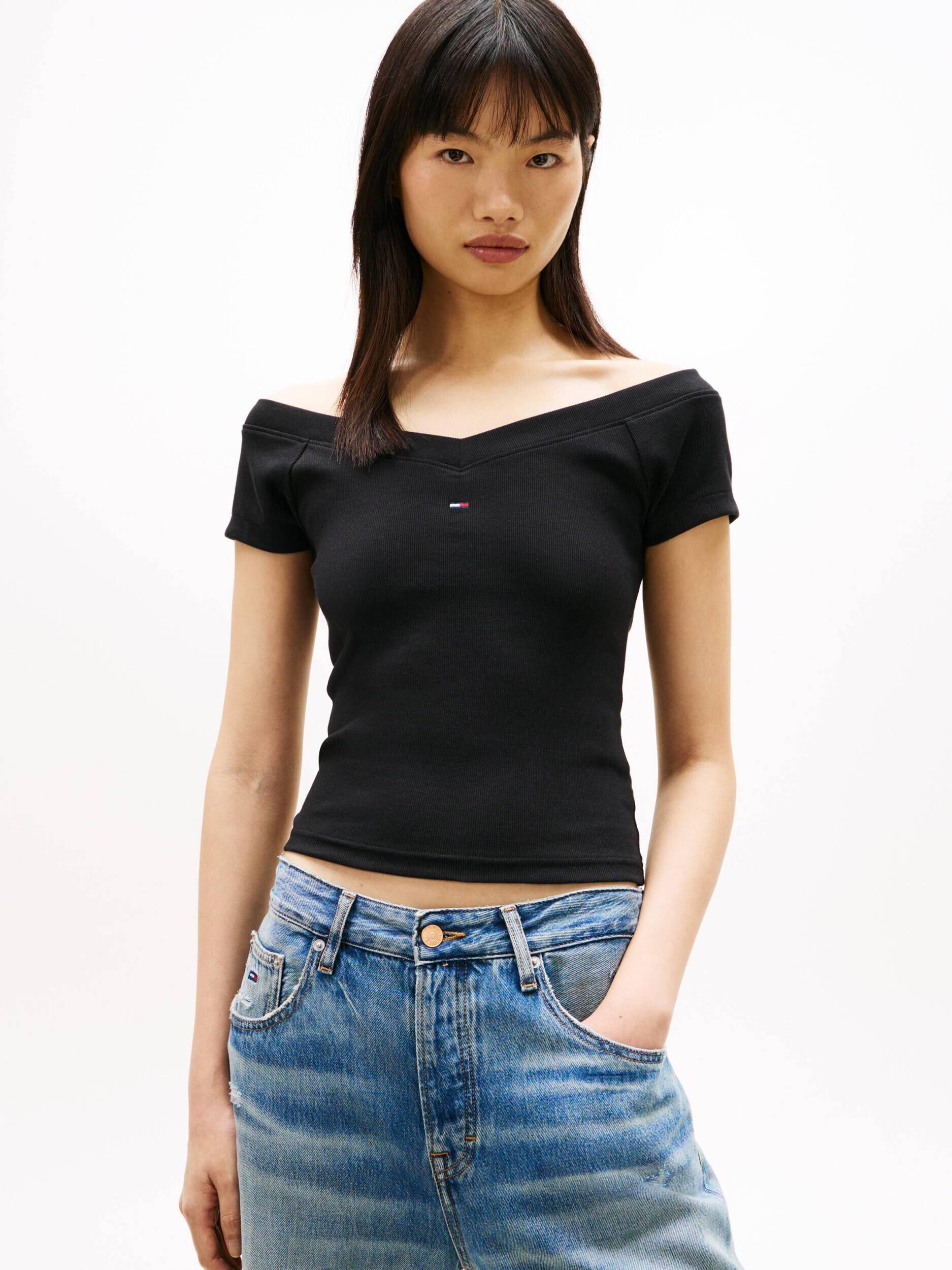 Tommy Jeans Bluză | Slim Fit