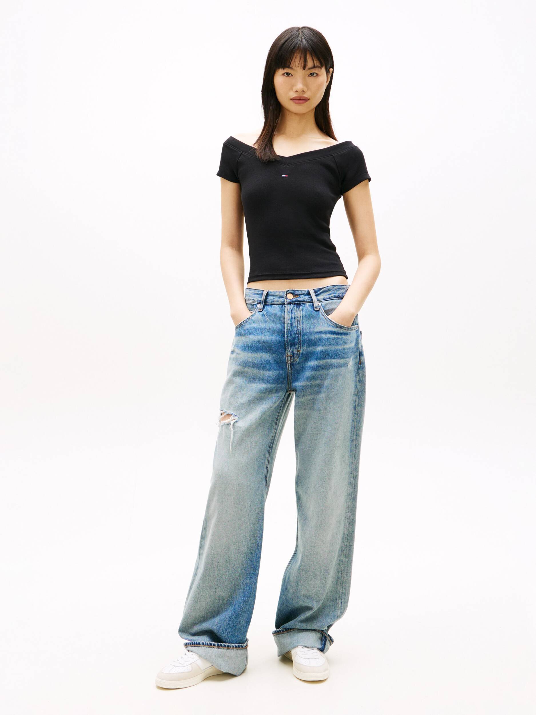 Tommy Jeans Bluză | Slim Fit
