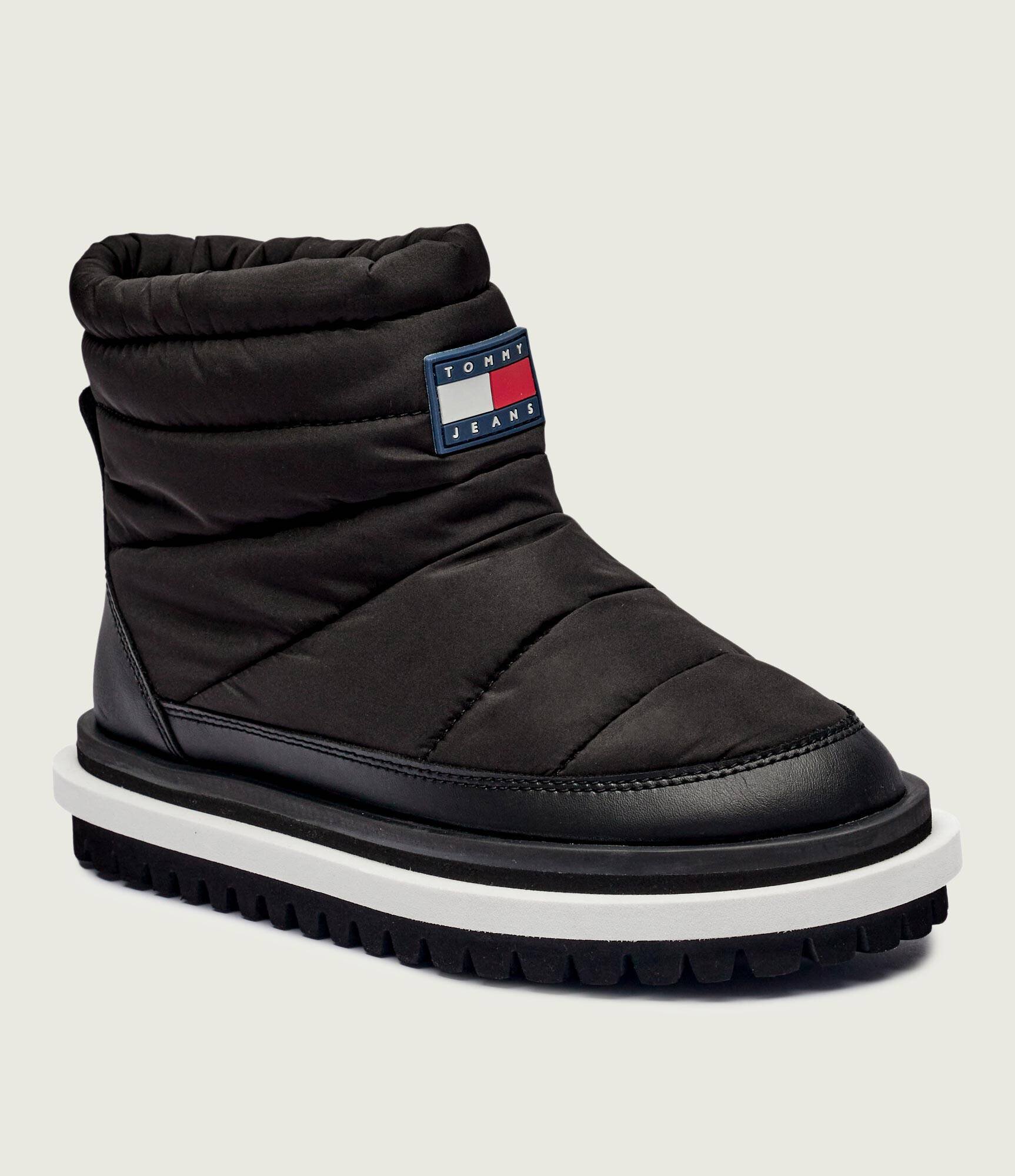 Tommy Jeans Bocanci cu adaos de piele