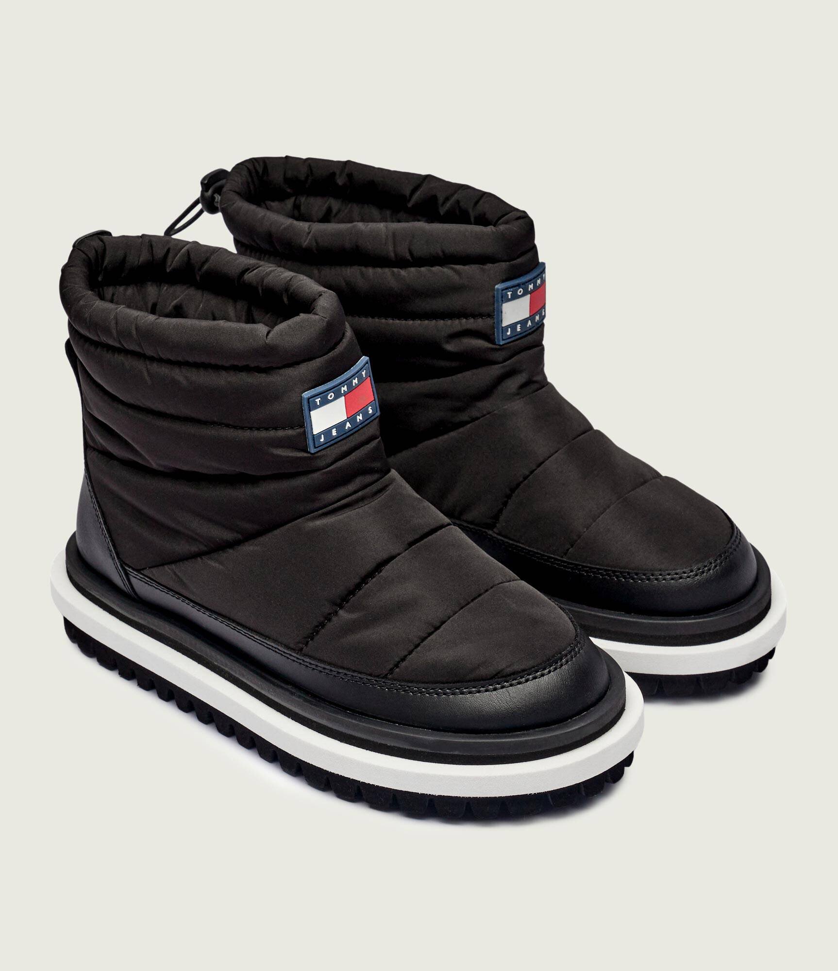 Tommy Jeans Bocanci cu adaos de piele