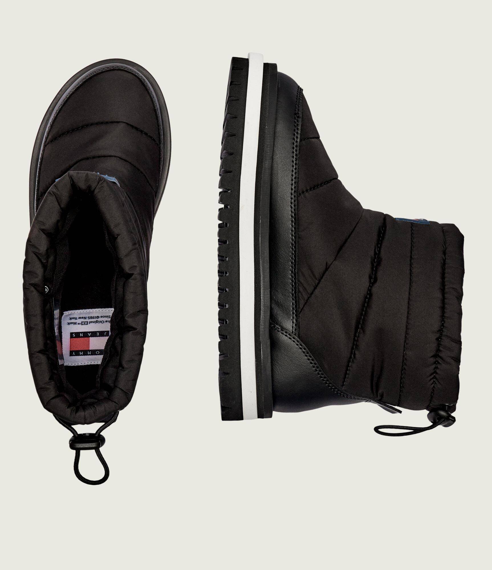Tommy Jeans Bocanci cu adaos de piele