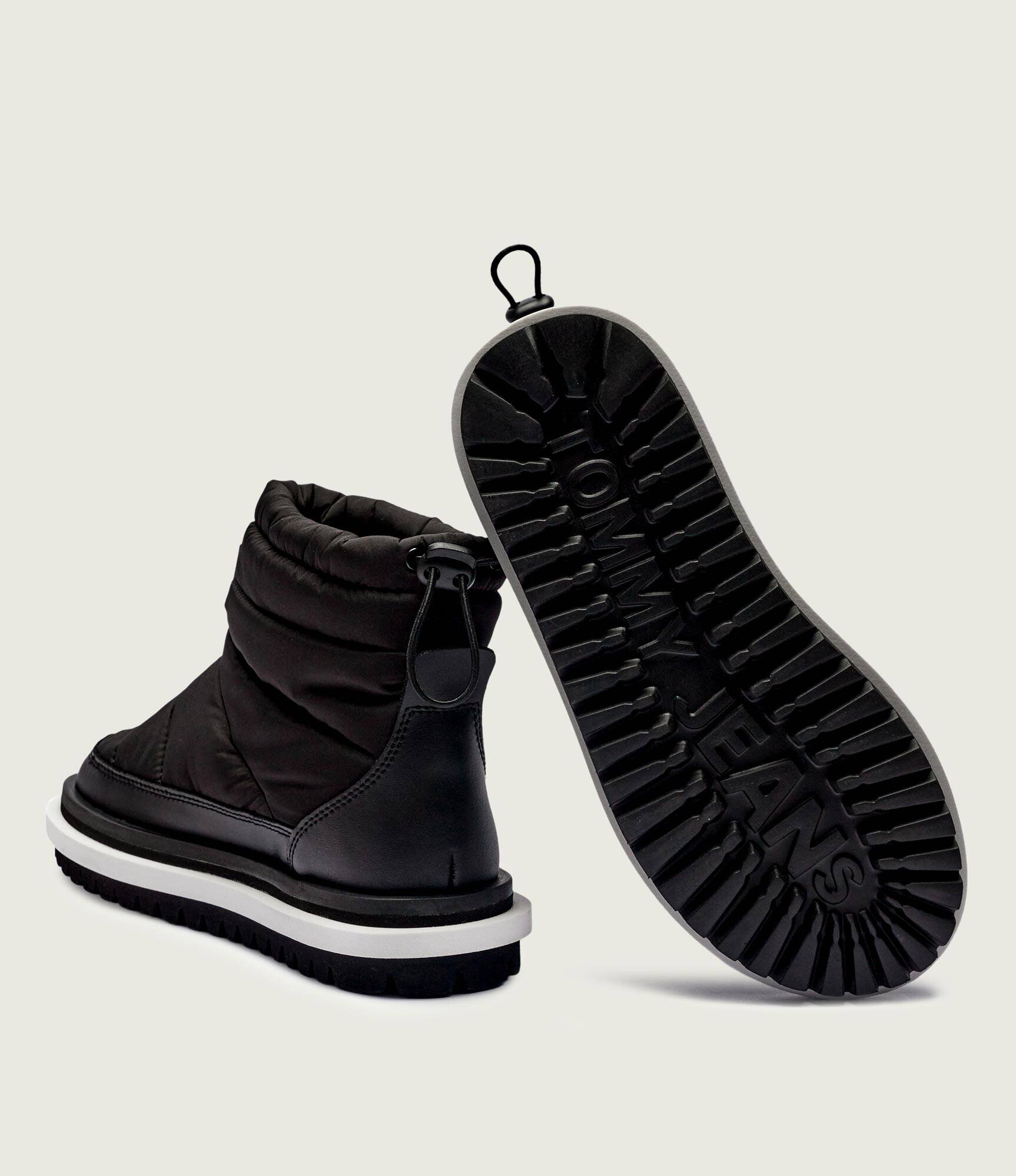 Tommy Jeans Bocanci cu adaos de piele