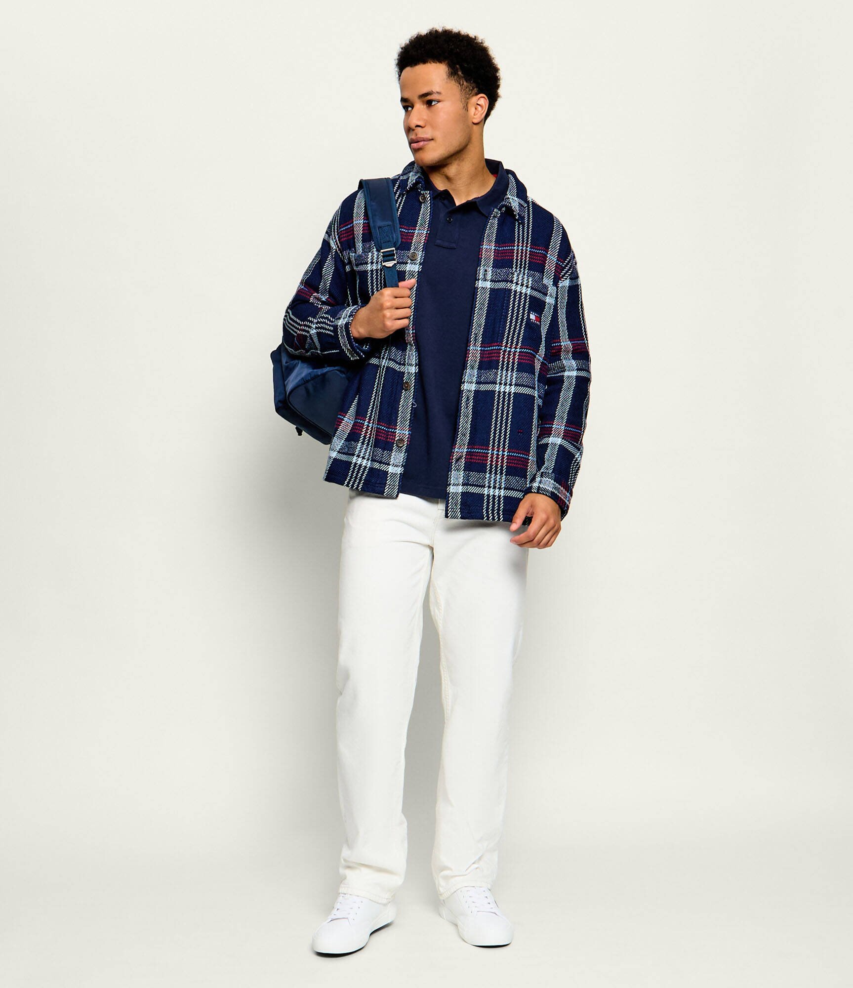 Tommy Jeans Cămașă Check | Oversize fit