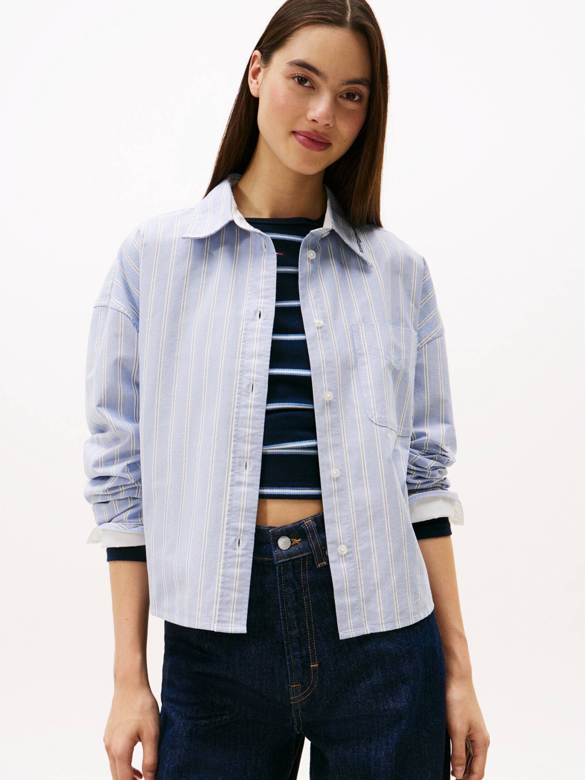 Tommy Jeans Cămașă | Oversize fit