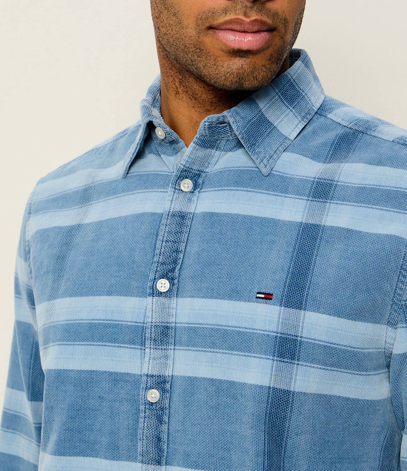 Tommy Jeans Cămașă | regular fit | catifea reiată