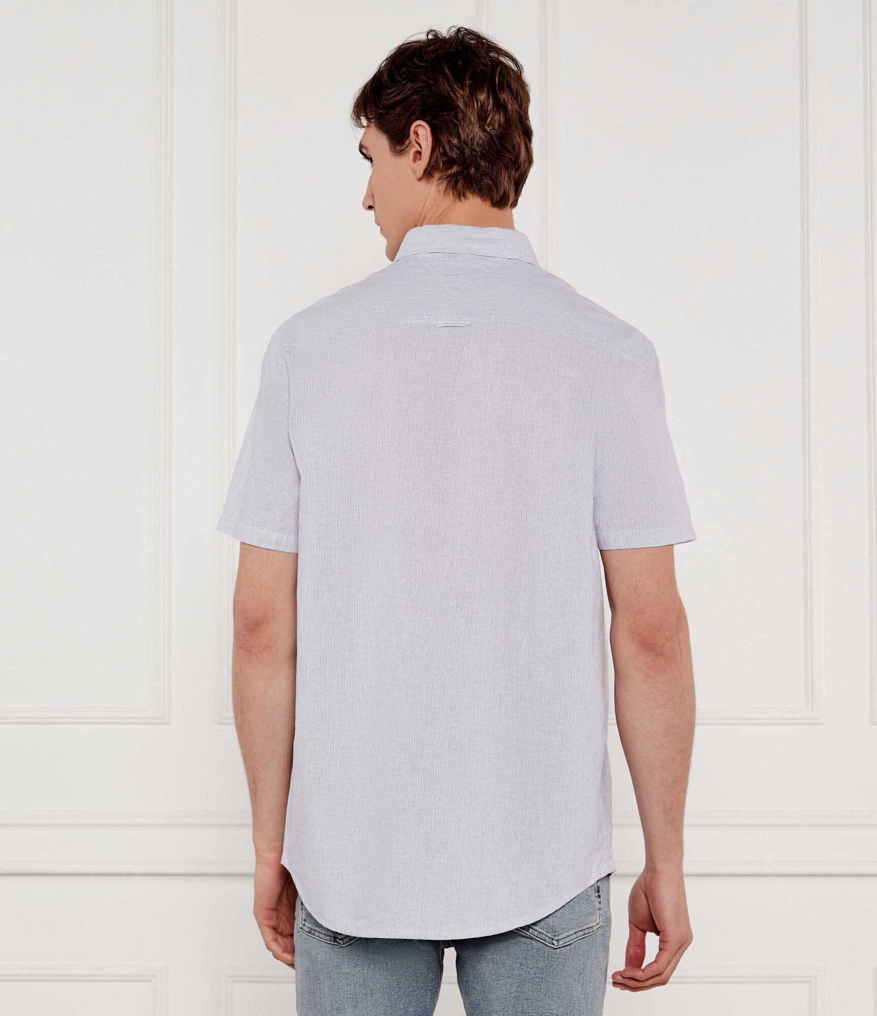 Tommy Jeans Cămașă | Regular Fit | cu adaos de in