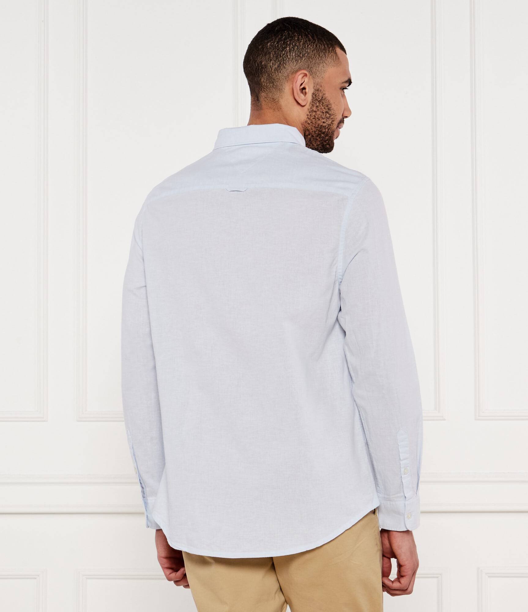 Tommy Jeans Cămașă | Regular Fit | cu adaos de in