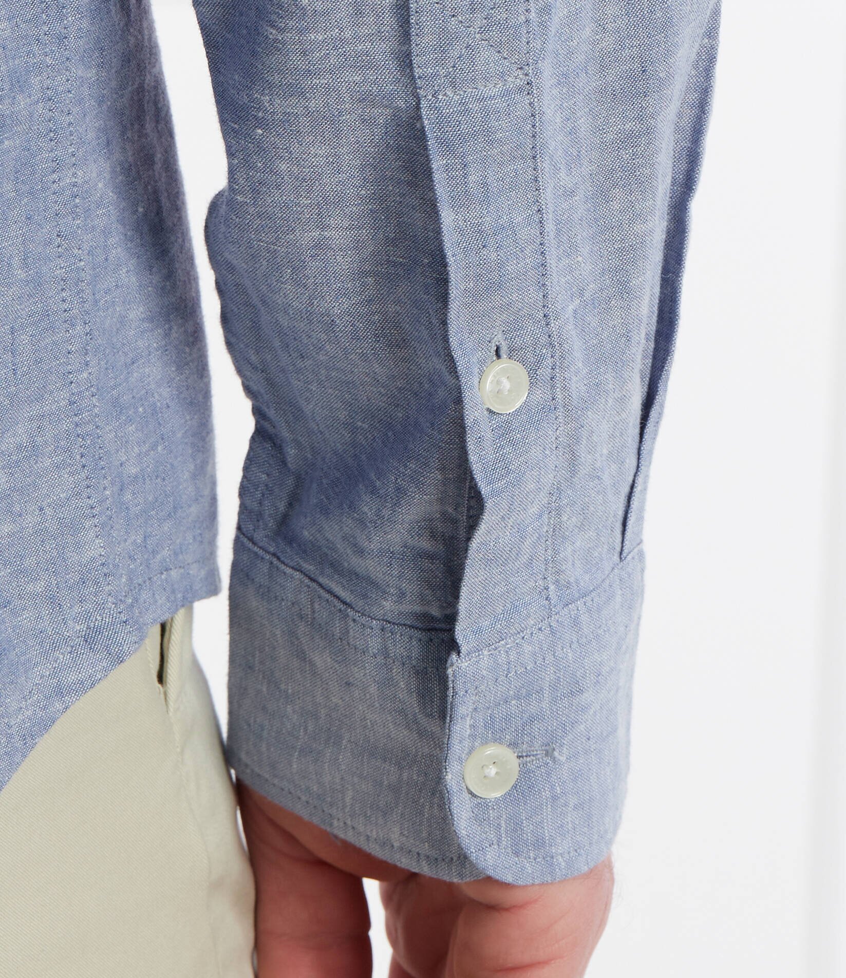 Tommy Jeans Cămașă | Regular Fit | cu adaos de in