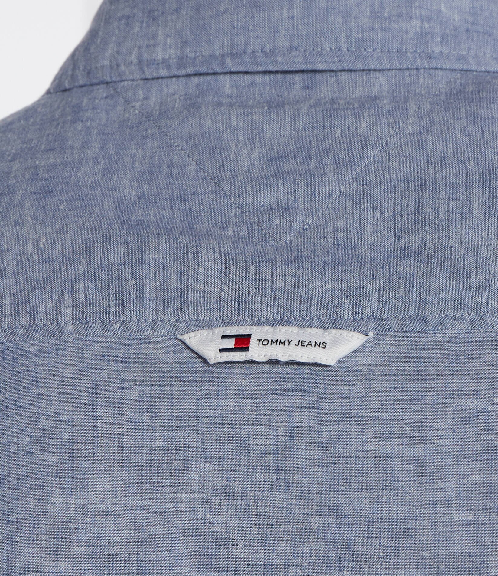 Tommy Jeans Cămașă | Regular Fit | cu adaos de in