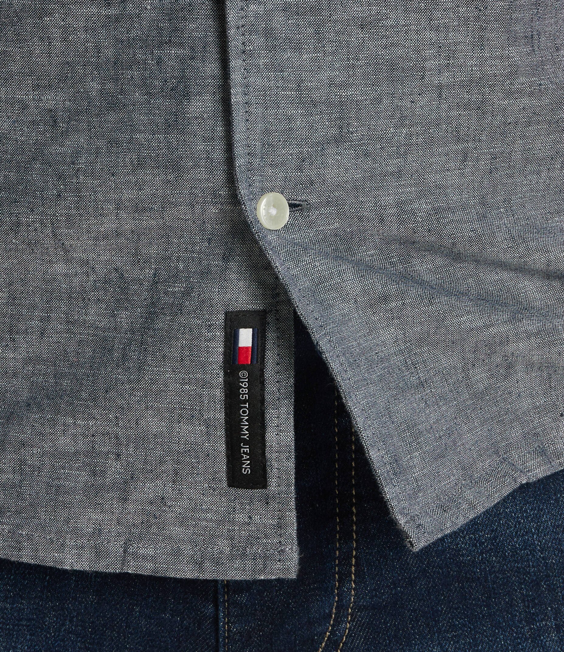 Tommy Jeans Cămașă | Regular Fit | cu adaos de in