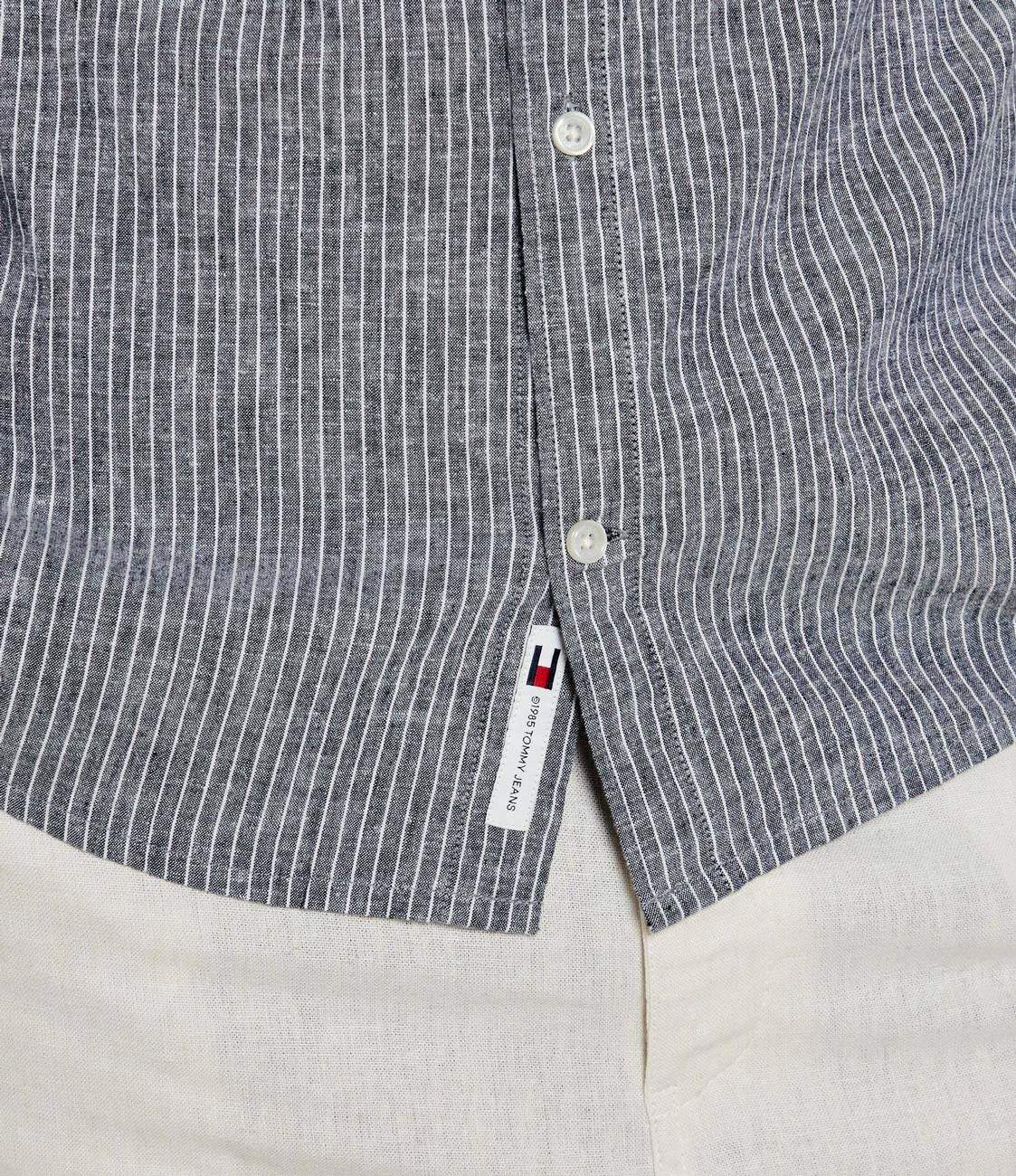 Tommy Jeans Cămașă | Regular Fit | cu adaos de in
