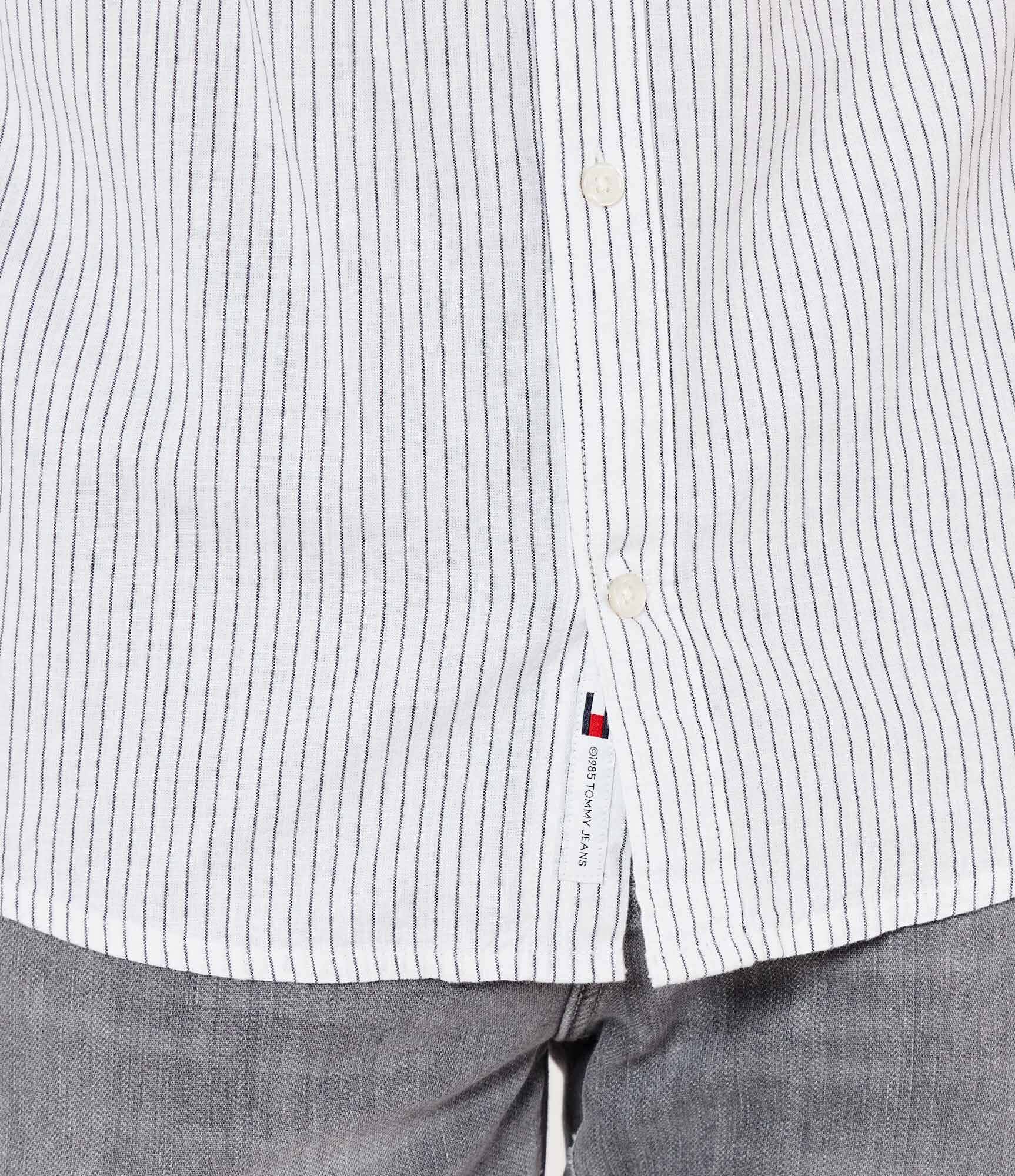 Tommy Jeans Cămașă | Regular Fit | cu adaos de in