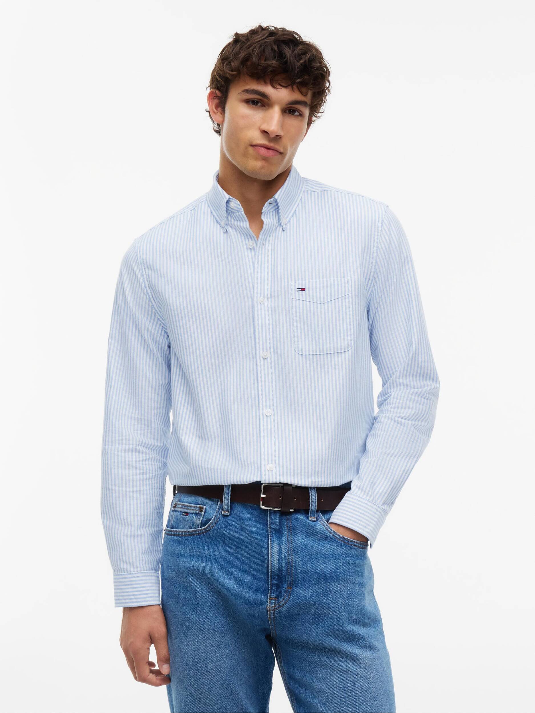 Tommy Jeans Cămașă | regular fit oxford