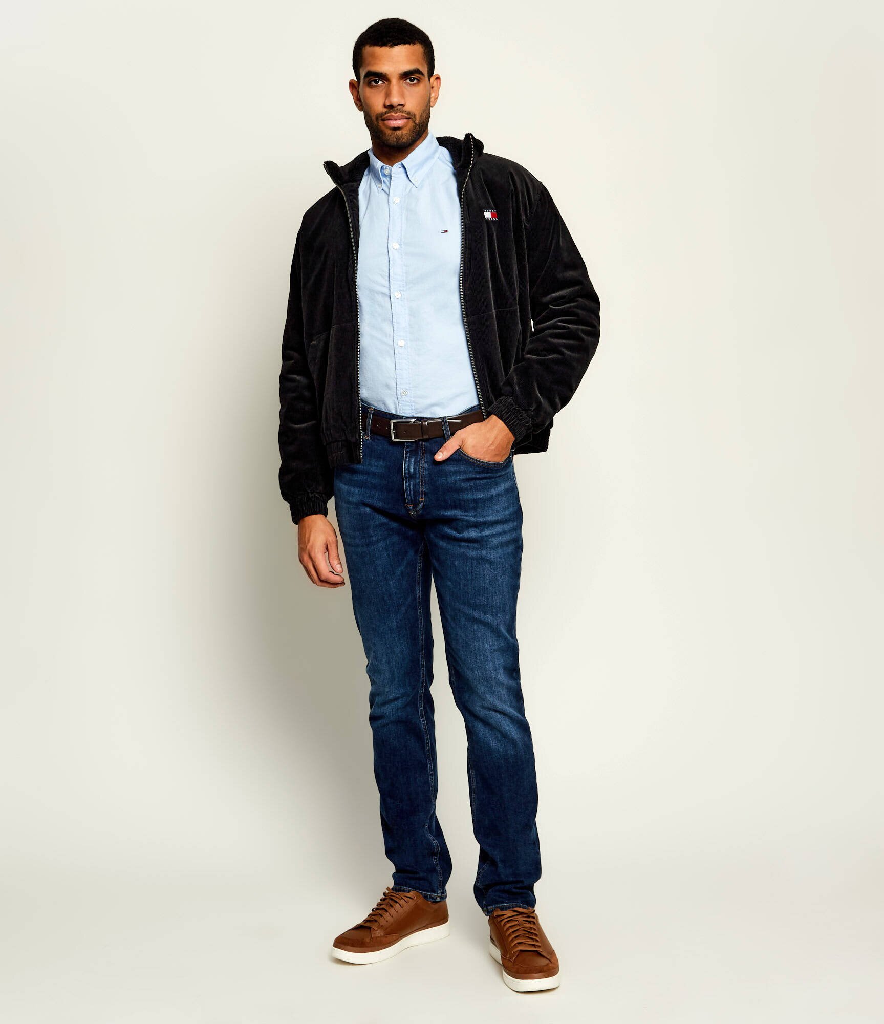 Tommy Jeans Cămașă | regular fit oxford