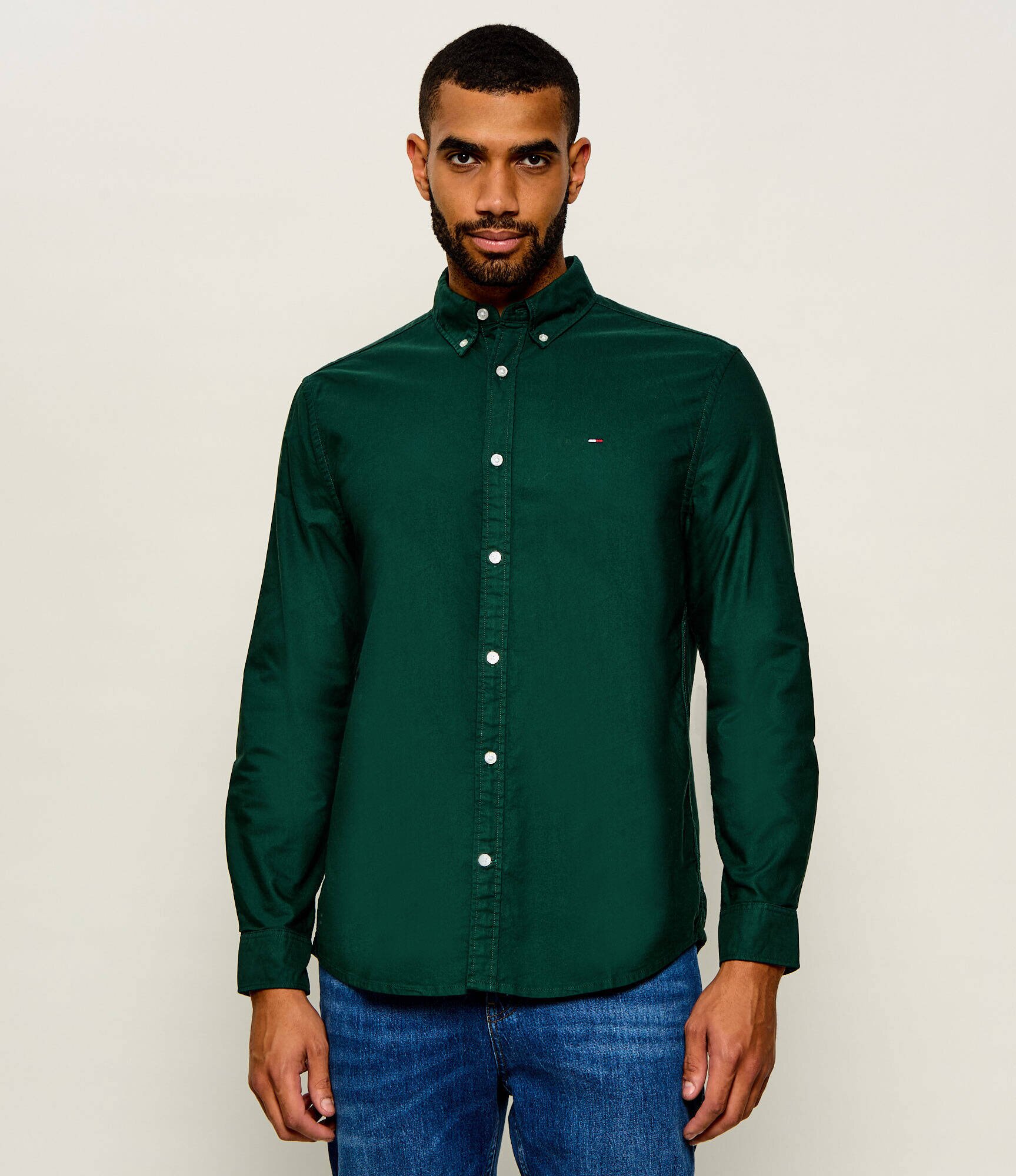 Tommy Jeans Cămașă | regular fit oxford