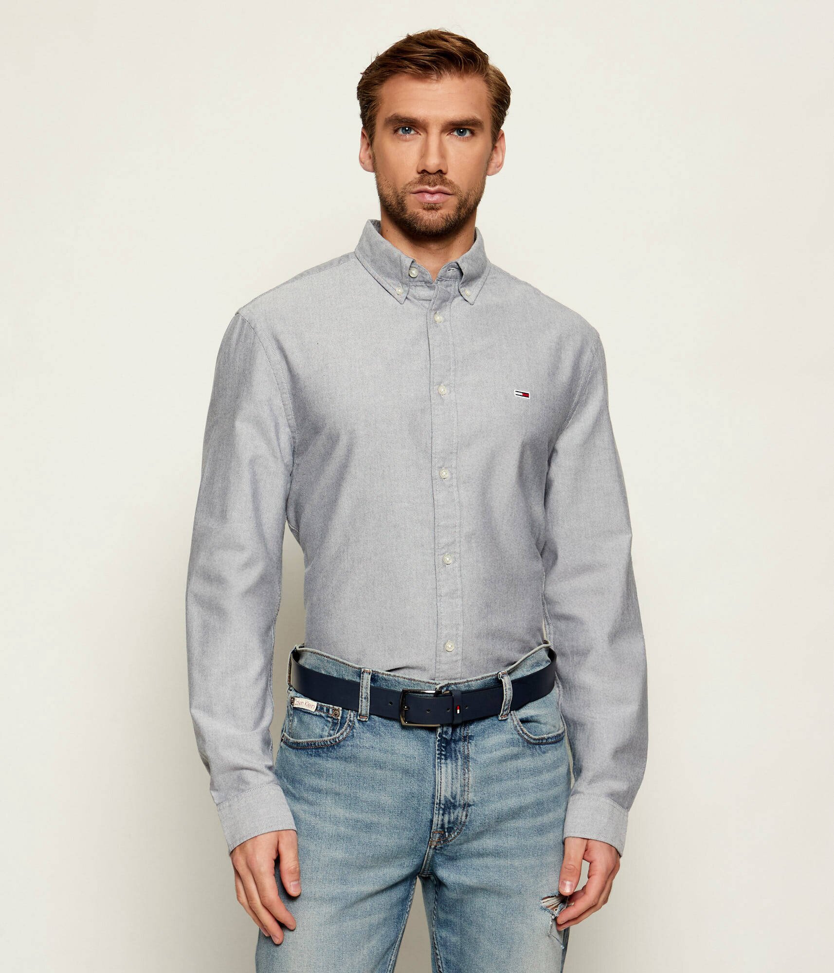 Tommy Jeans Cămașă | Regular Fit oxford