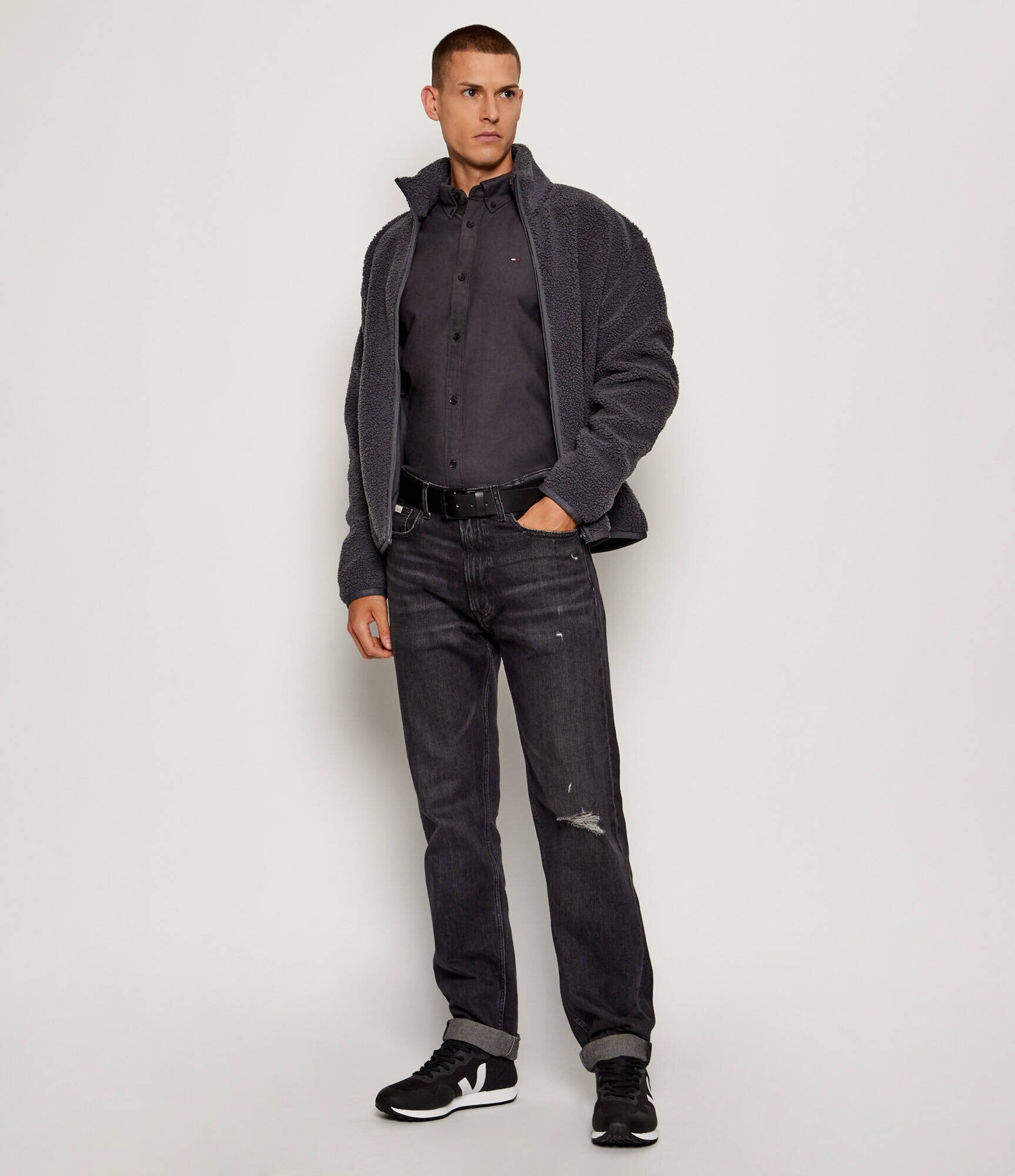 Tommy Jeans Cămașă | regular fit oxford