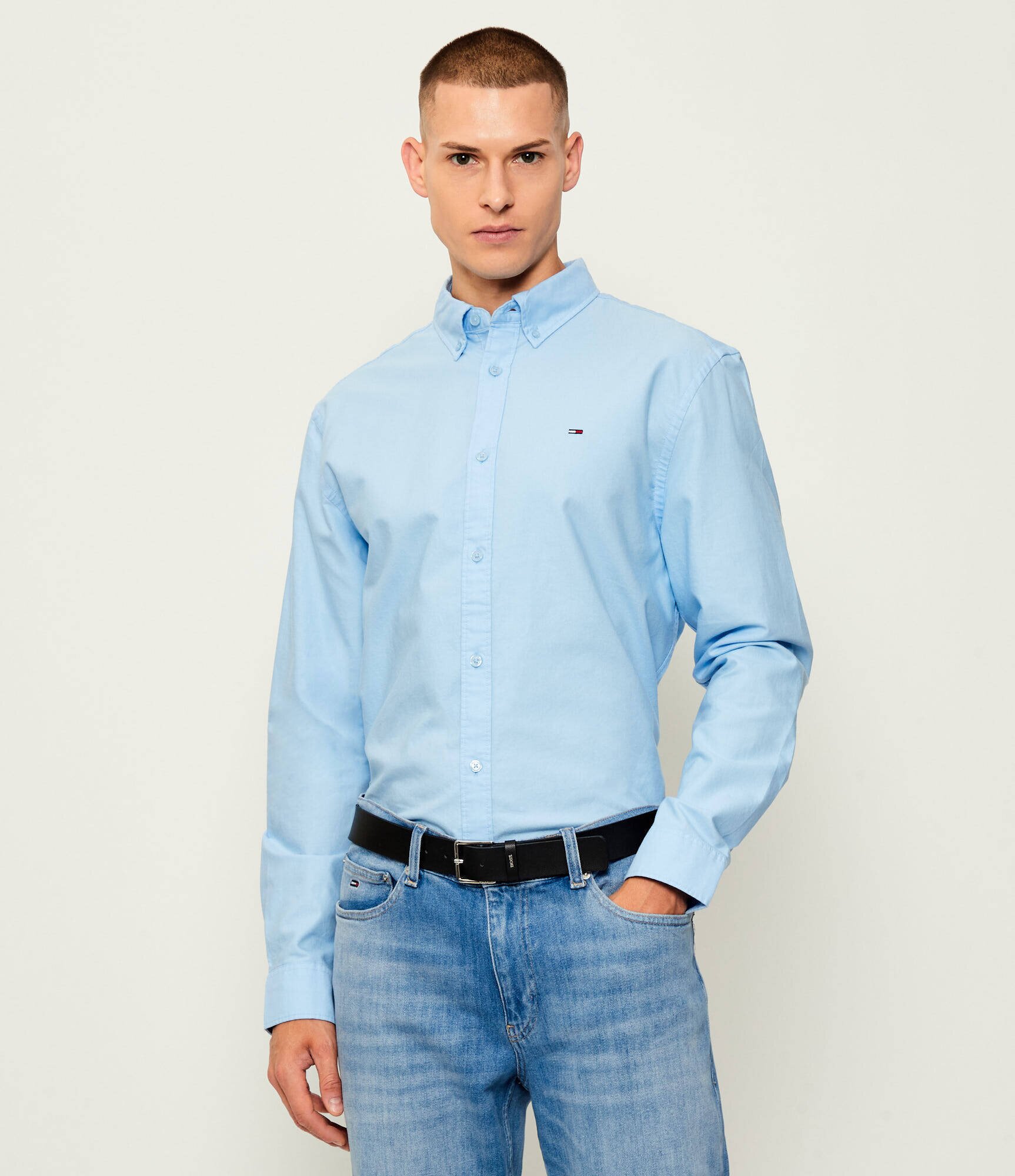 Tommy Jeans Cămașă | regular fit oxford