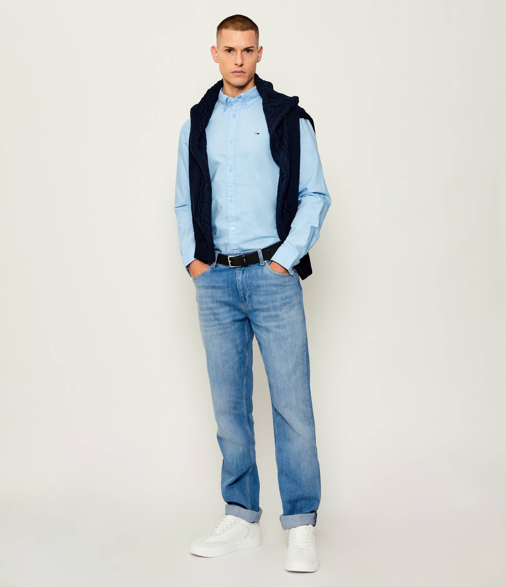 Tommy Jeans Cămașă | regular fit oxford