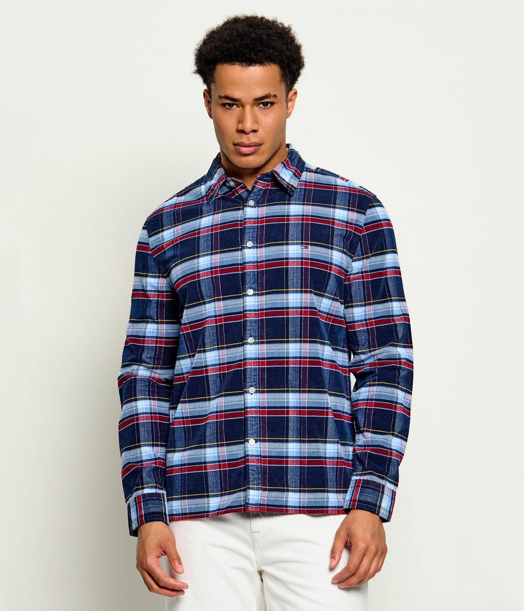 Tommy Jeans Cămașă | regular fit | stretch