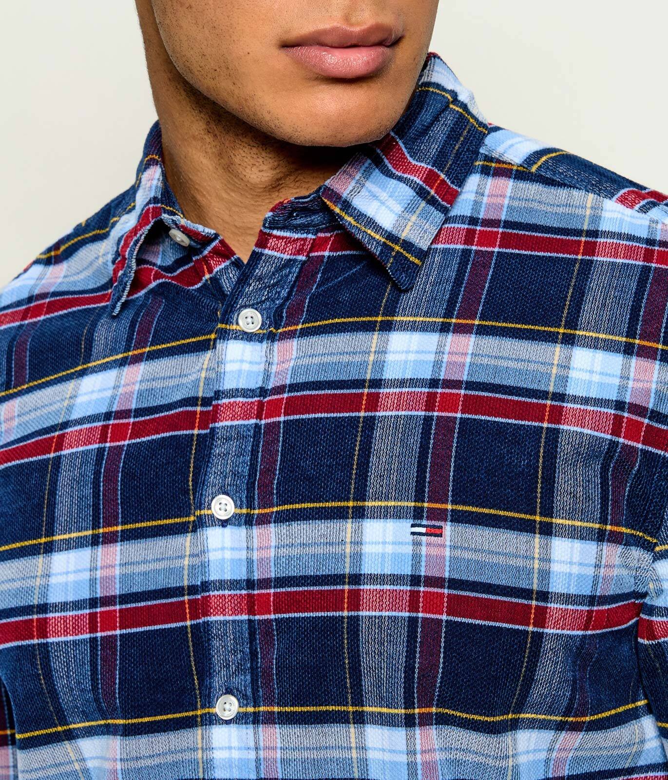 Tommy Jeans Cămașă | regular fit | stretch
