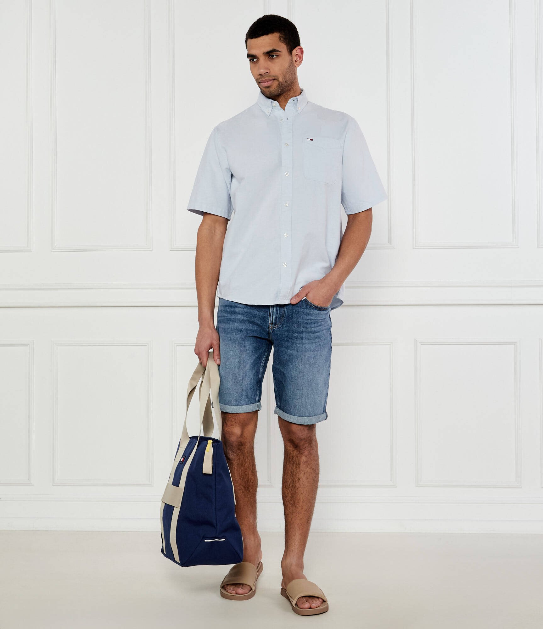 Tommy Jeans Cămașă | Relaxed fit