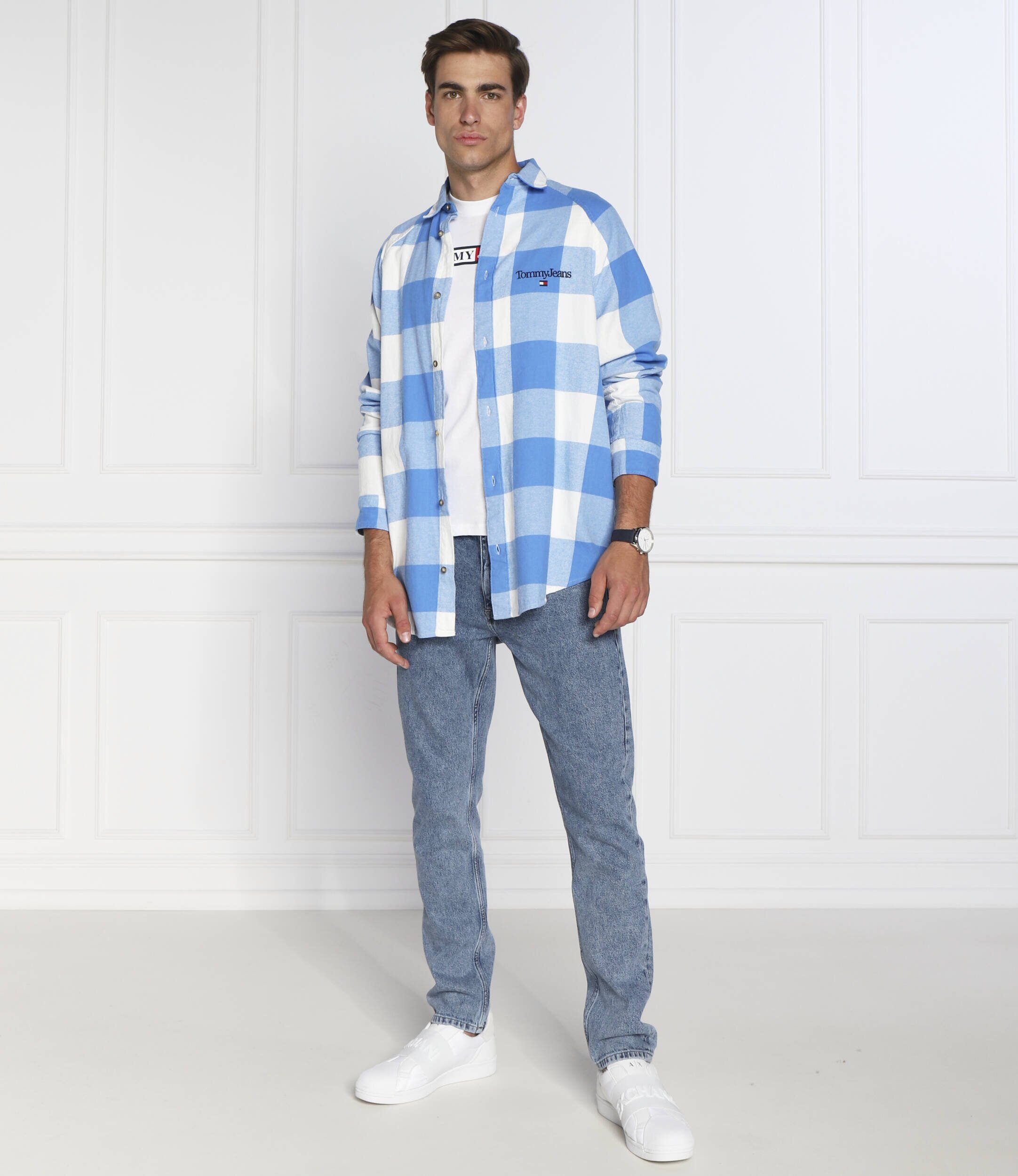 Tommy Jeans Cămașă | Relaxed fit