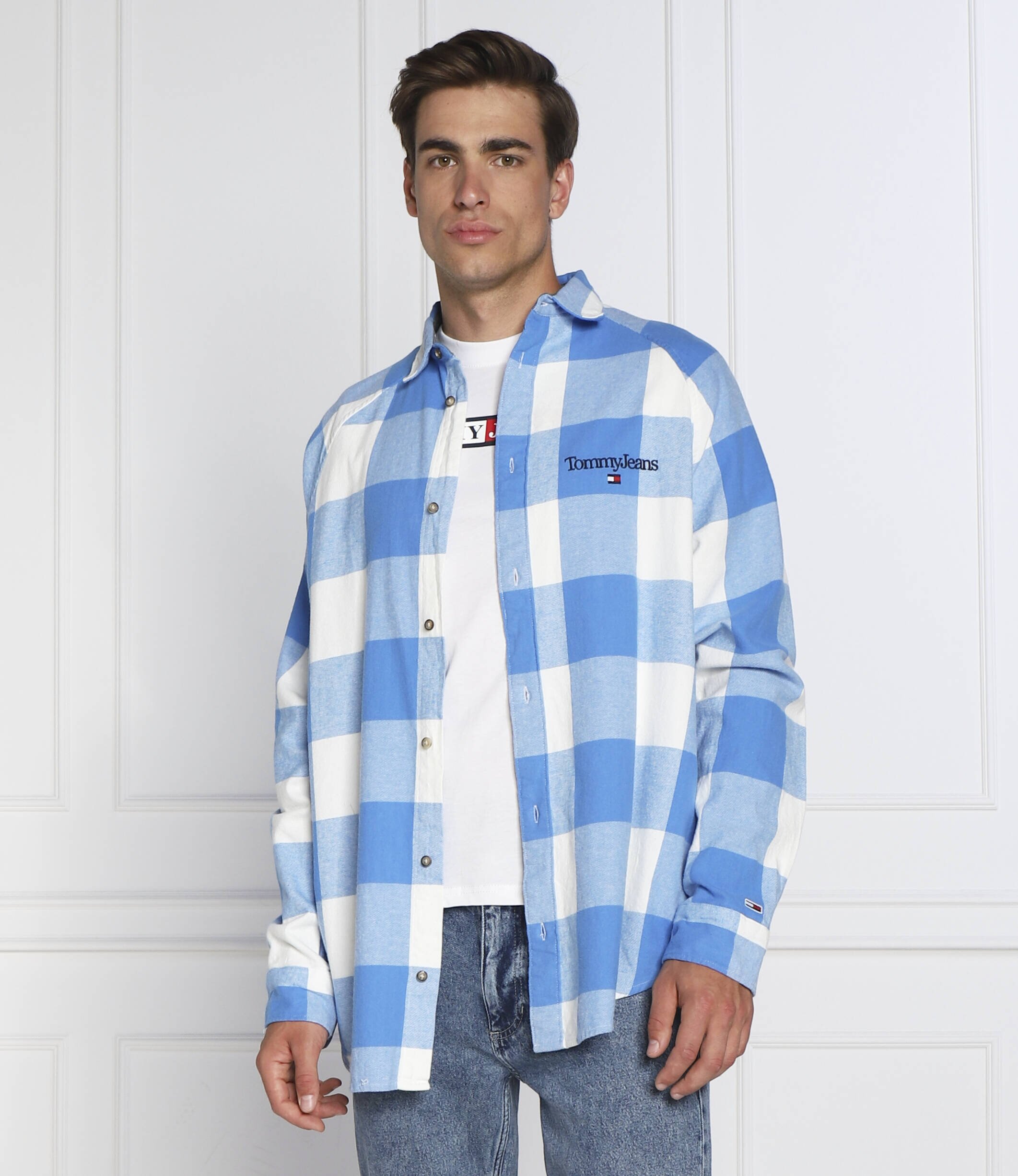 Tommy Jeans Cămașă | Relaxed fit