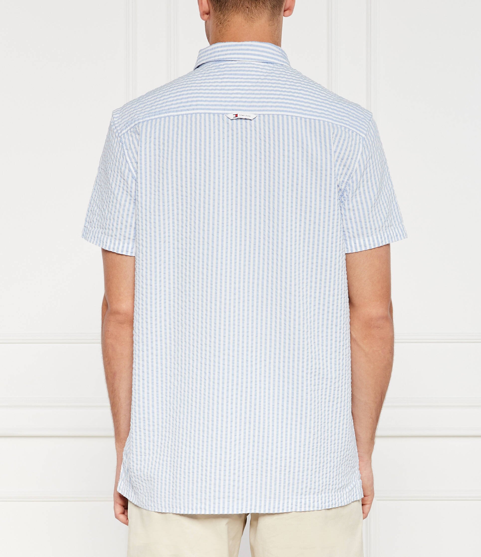 Tommy Jeans Cămașă STRIPE SEERSUCKER | Regular Fit