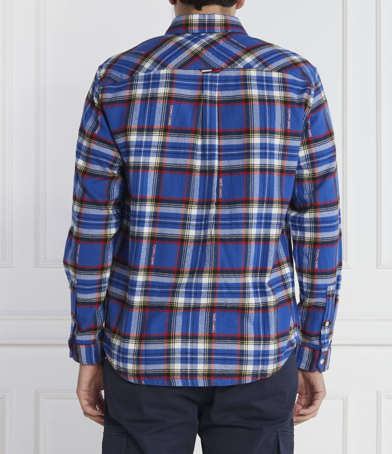 Tommy Jeans Cămașă TOMMY CHECK | Relaxed fit