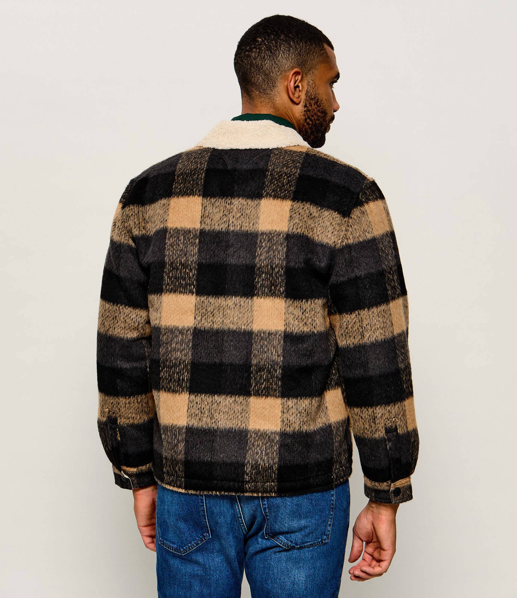 Tommy Jeans Căptușită geacă | Oversize fit | shearling