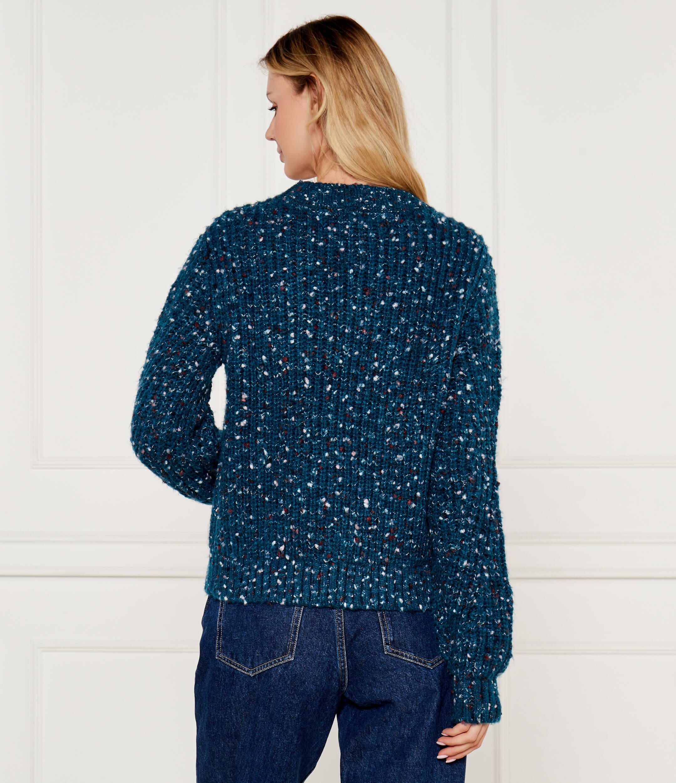Tommy Jeans Cardigan | Relaxed fit cu adaos de lână
