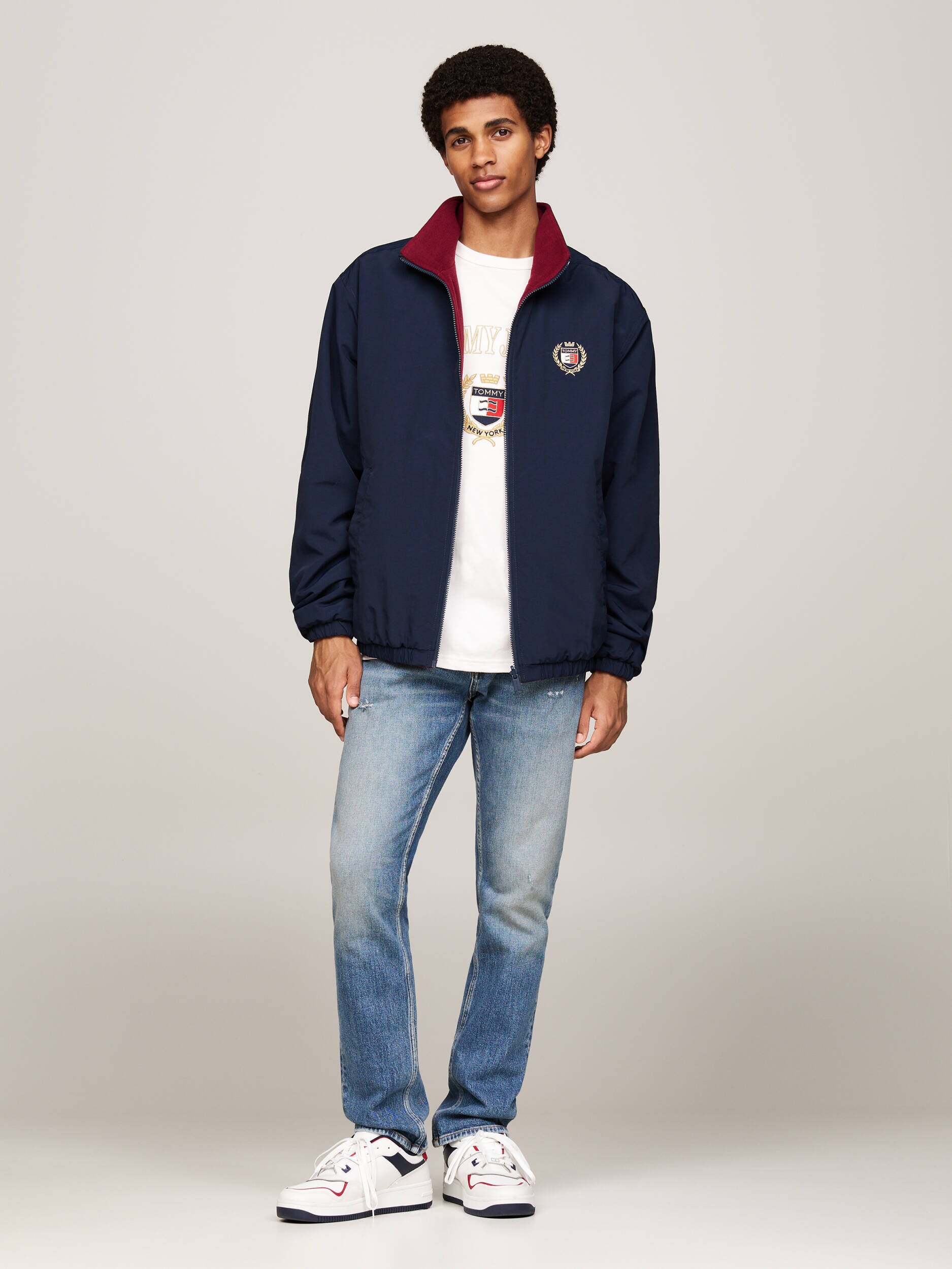 Tommy Jeans Cu două fețe geacă | Loose fit