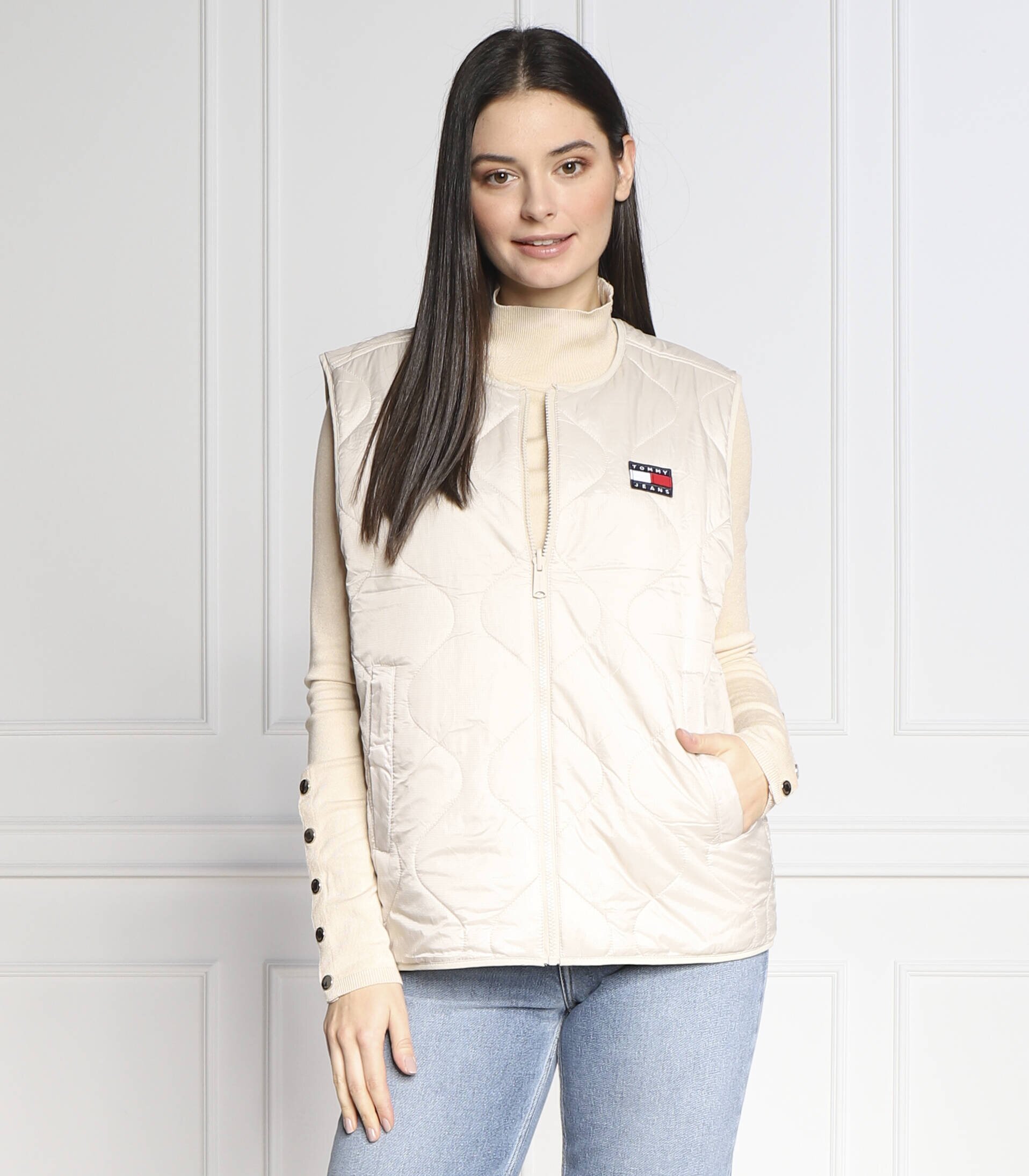 Tommy Jeans Cu două fețe vestă | Regular Fit