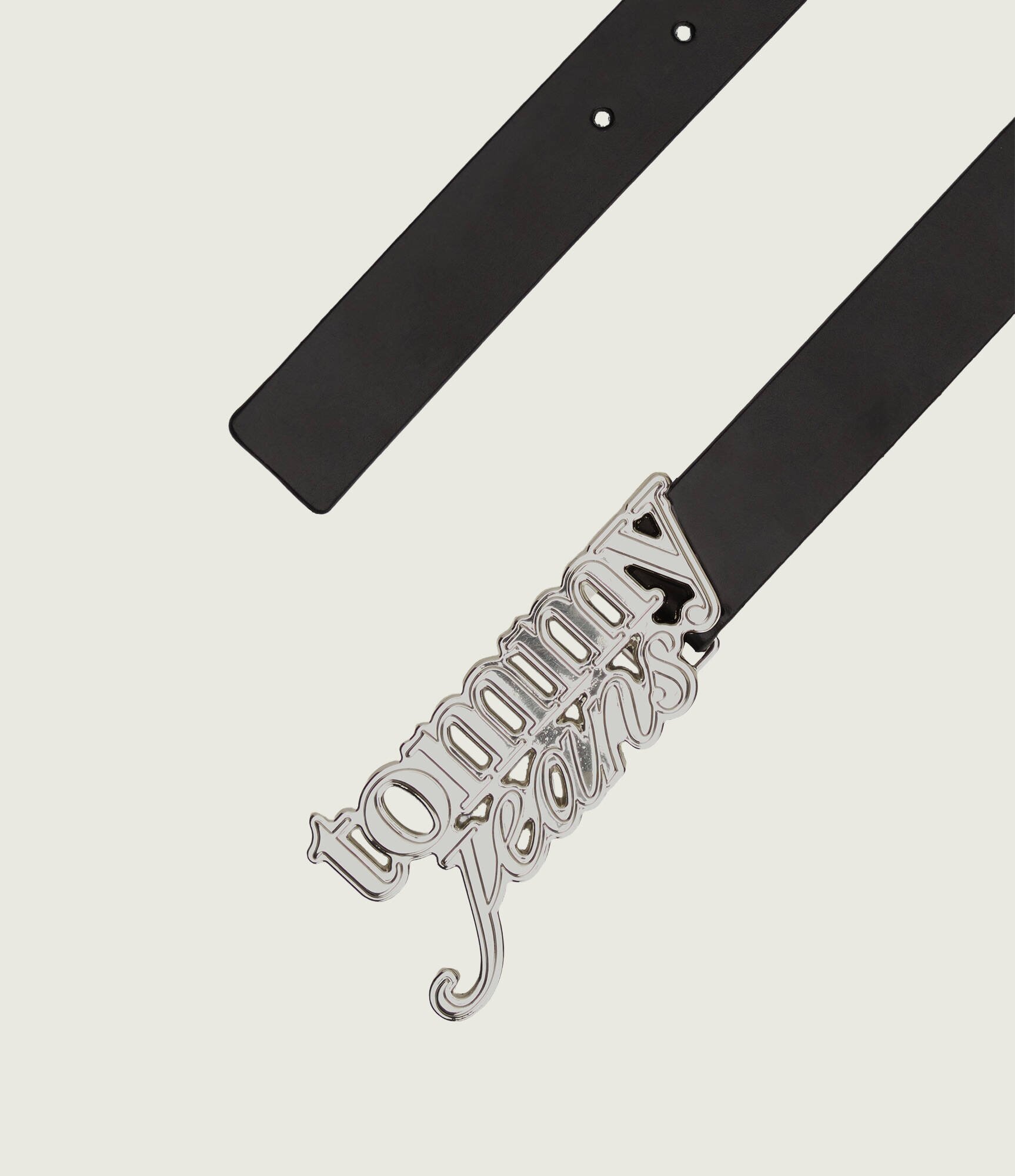 Tommy Jeans Curea de piele SCRIPT BOLD 3.0